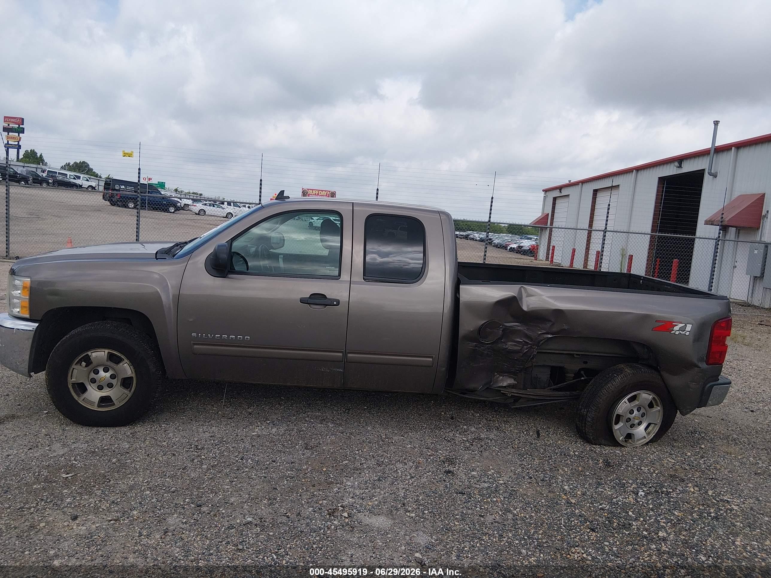 2012 Chevrolet Silverado 1500 Lt Brown vin: 1GCRKSE7XCZ340467