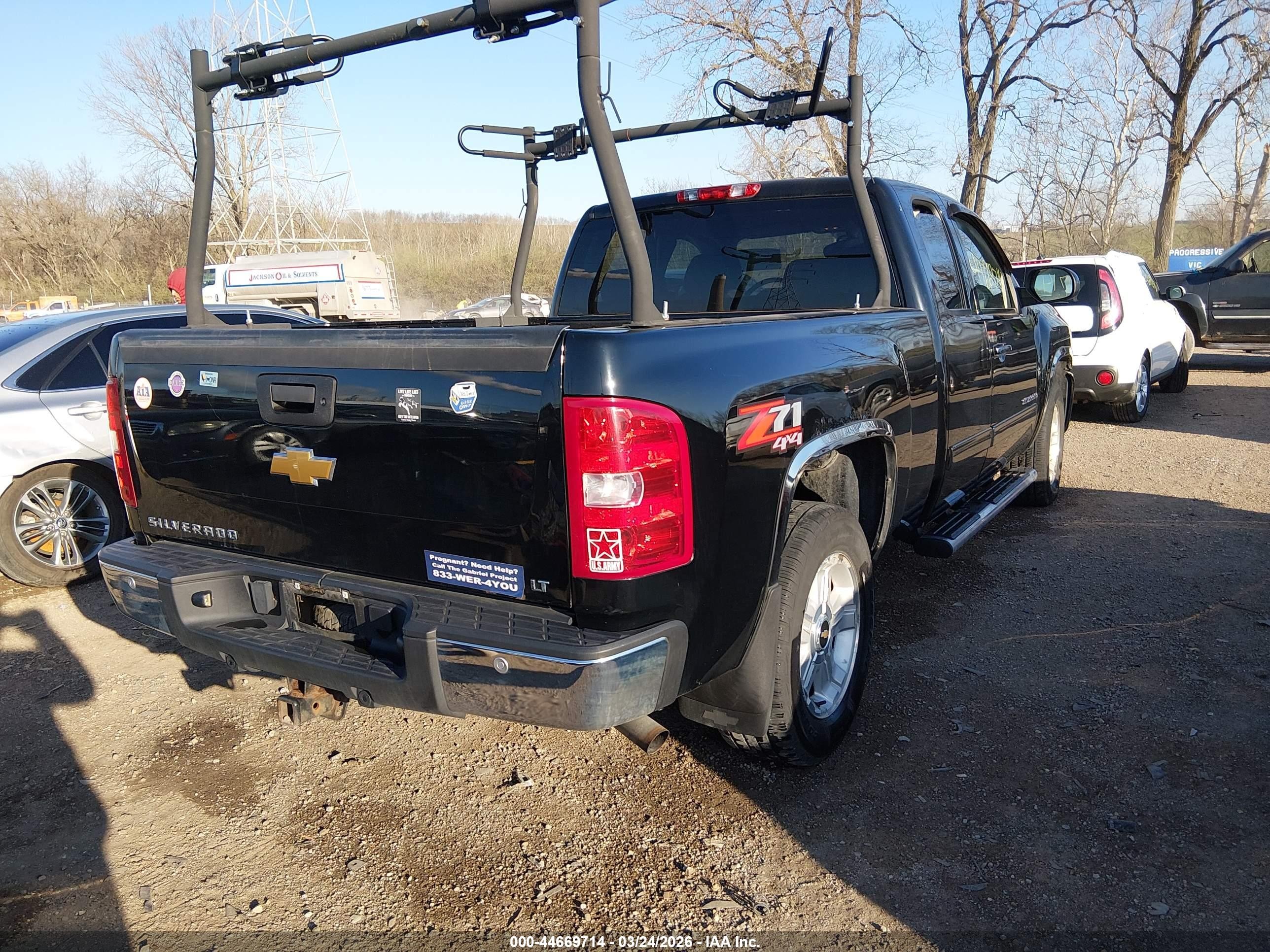 2013 Chevrolet Silverado 1500 Lt Черный vin: 1GCRKSE7XDZ157944