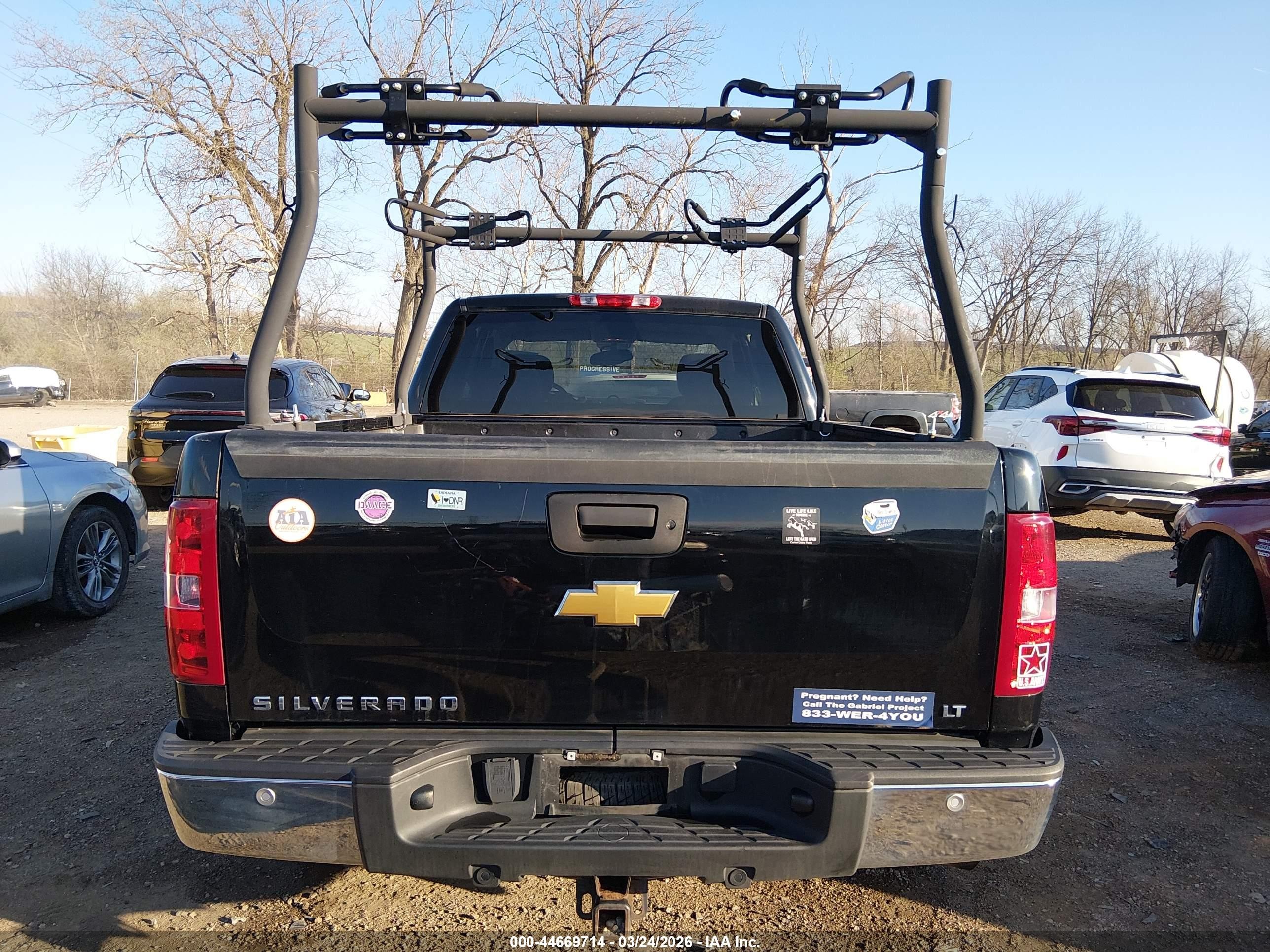 2013 Chevrolet Silverado 1500 Lt Черный vin: 1GCRKSE7XDZ157944