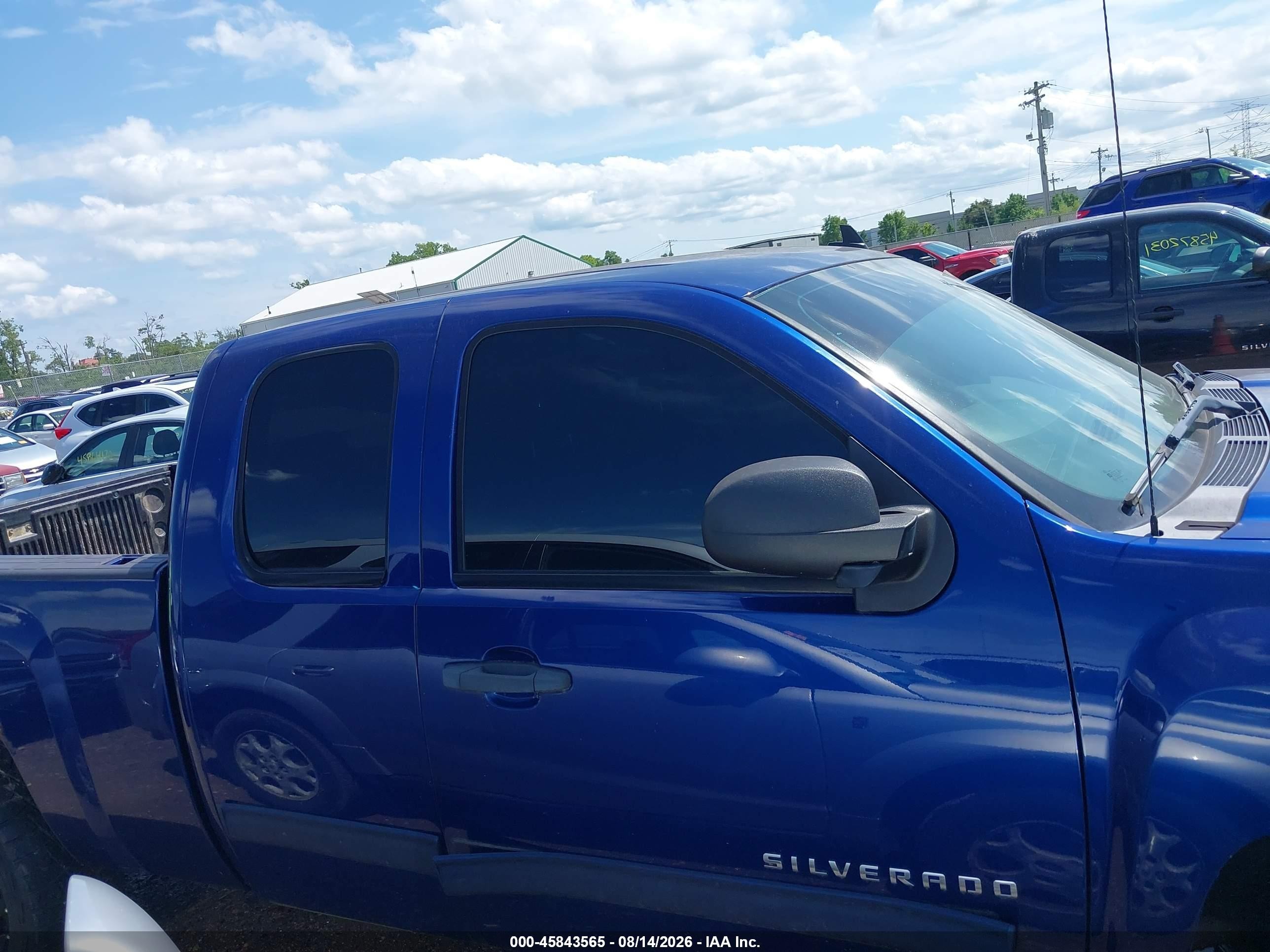 2013 Chevrolet Silverado 1500 Lt Синий vin: 1GCRKSE7XDZ170239