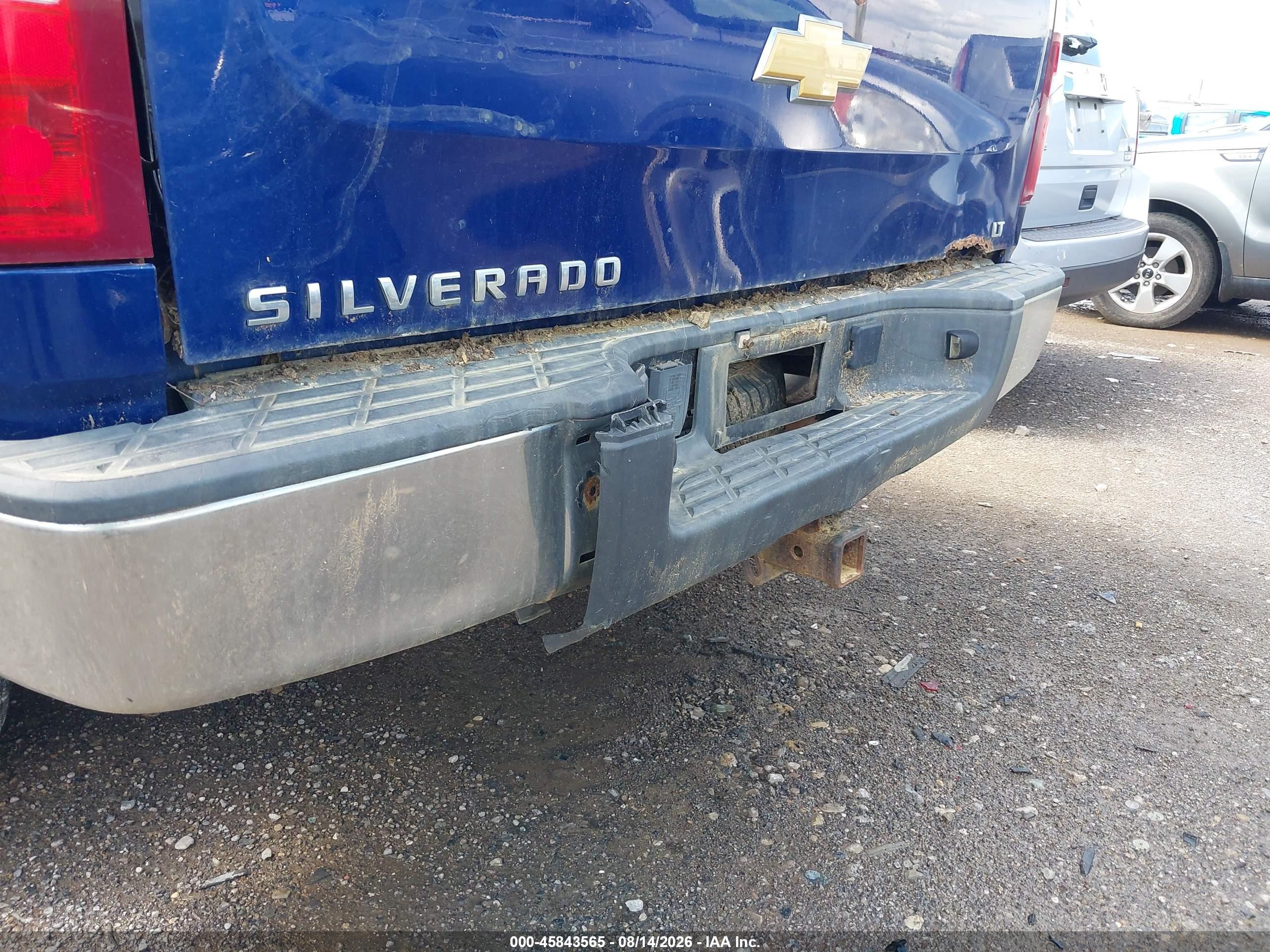 2013 Chevrolet Silverado 1500 Lt Синий vin: 1GCRKSE7XDZ170239