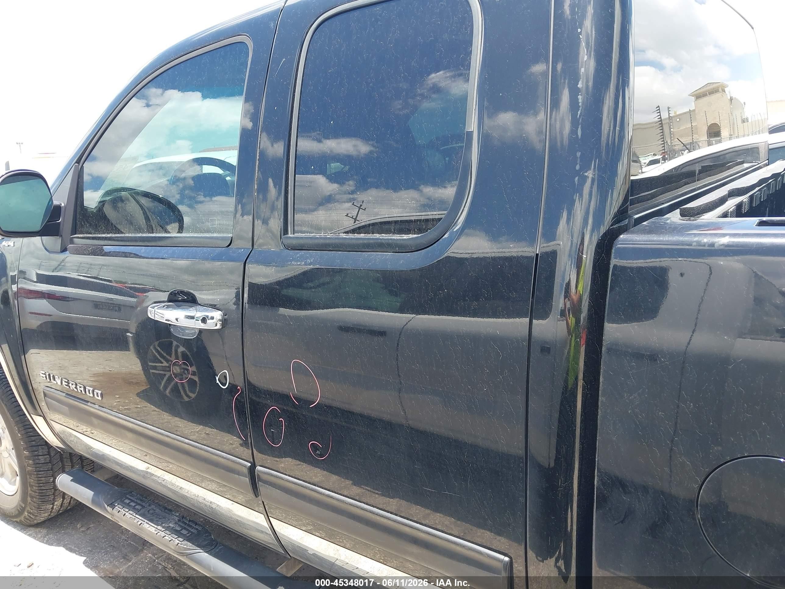 2013 Chevrolet Silverado 1500 Lt Black vin: 1GCRKSE7XDZ199661