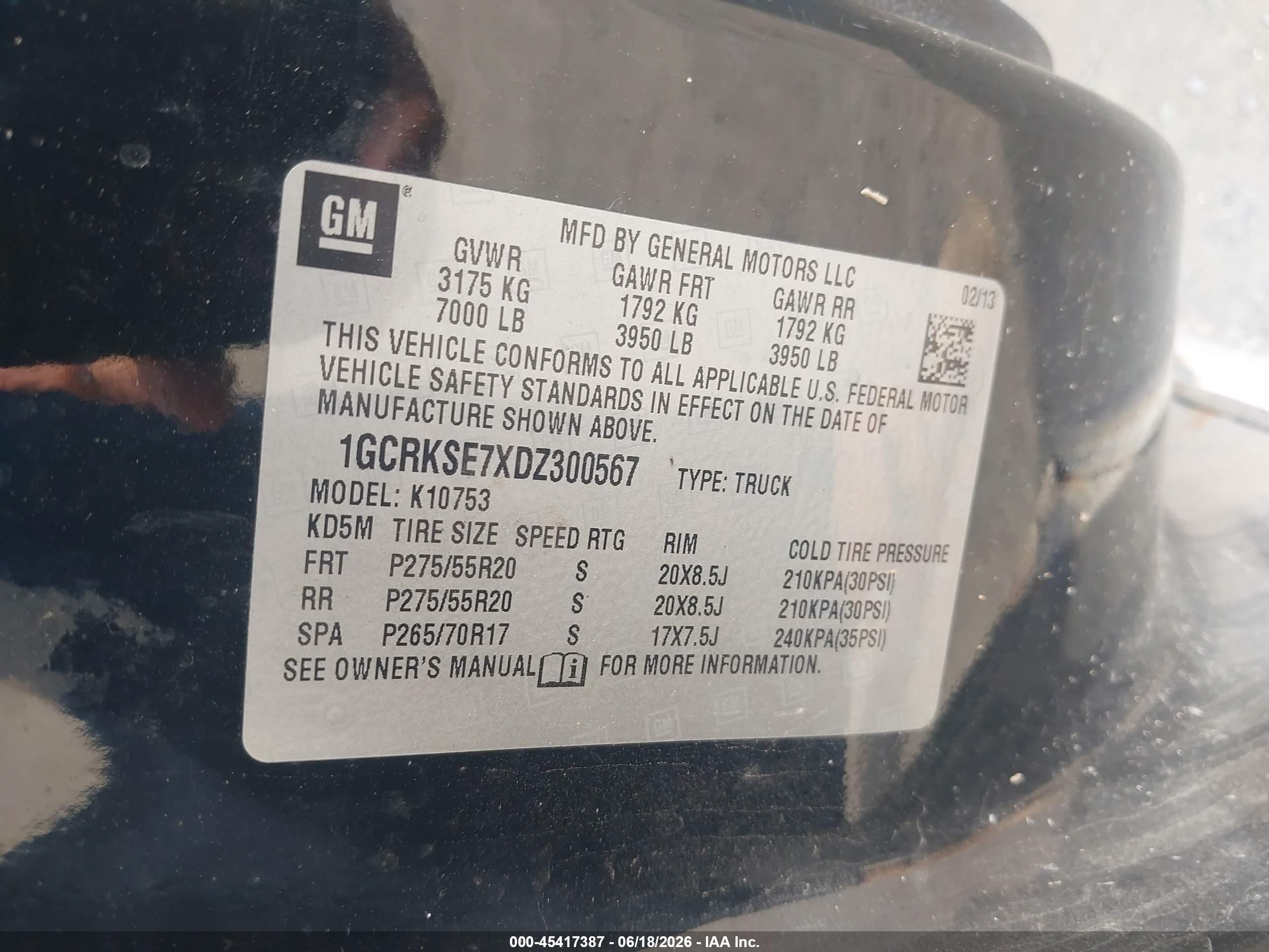 2013 Chevrolet Silverado 1500 Lt Black vin: 1GCRKSE7XDZ300567