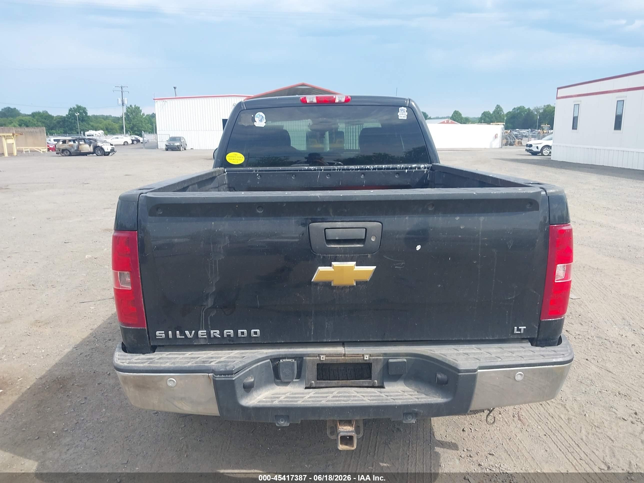 2013 Chevrolet Silverado 1500 Lt Black vin: 1GCRKSE7XDZ300567