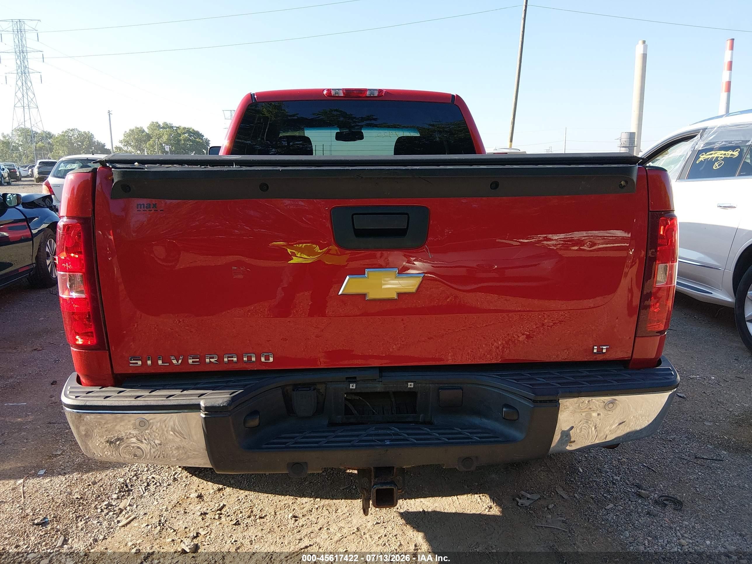 2013 Chevrolet Silverado 1500 Lt Red vin: 1GCRKSE7XDZ335092