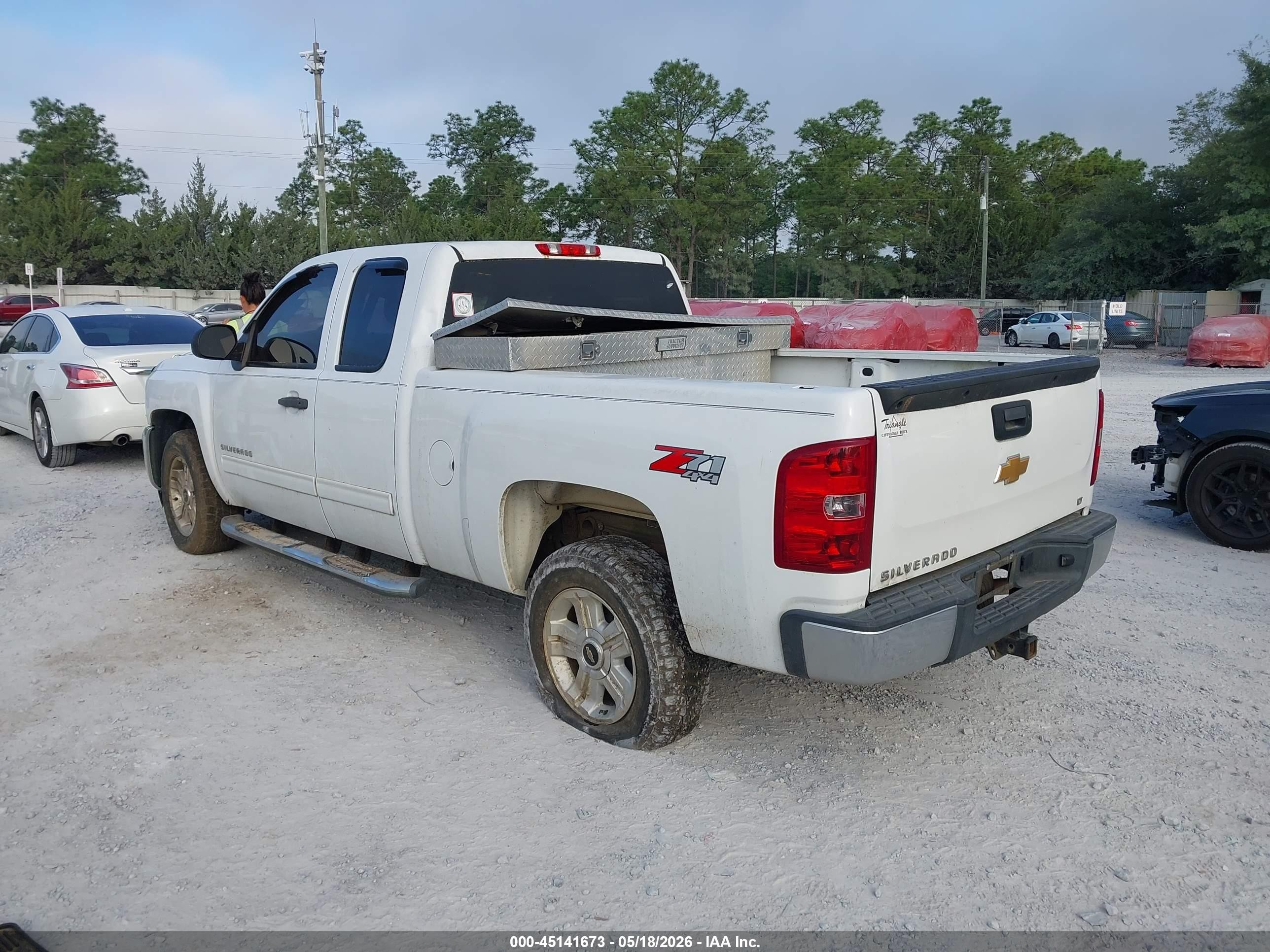 2013 Chevrolet Silverado 1500 Lt Белый vin: 1GCRKSE7XDZ377083