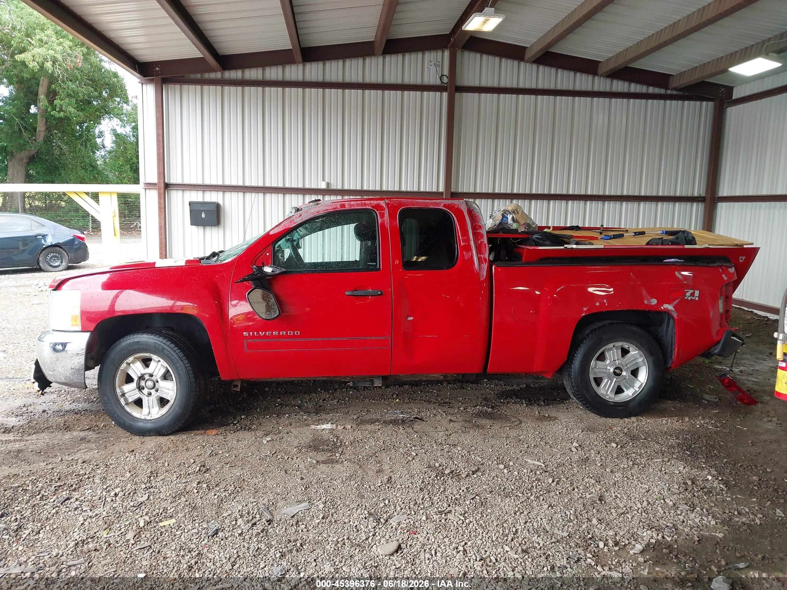 2013 Chevrolet Silverado 1500 Lt Red vin: 1GCRKSE7XDZ415430