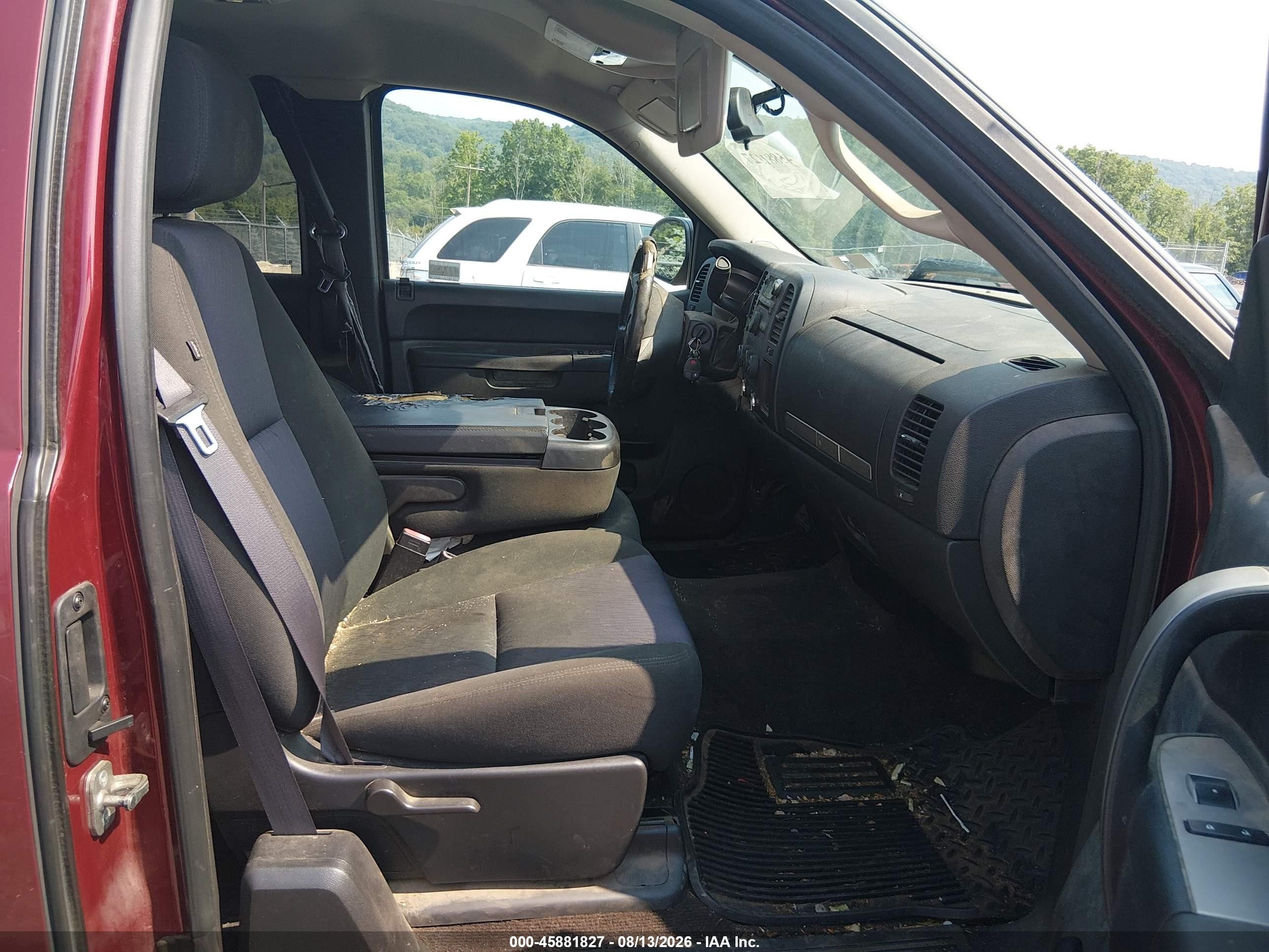 2013 Chevrolet Silverado 1500 Lt Red vin: 1GCRKSEA0DZ242531