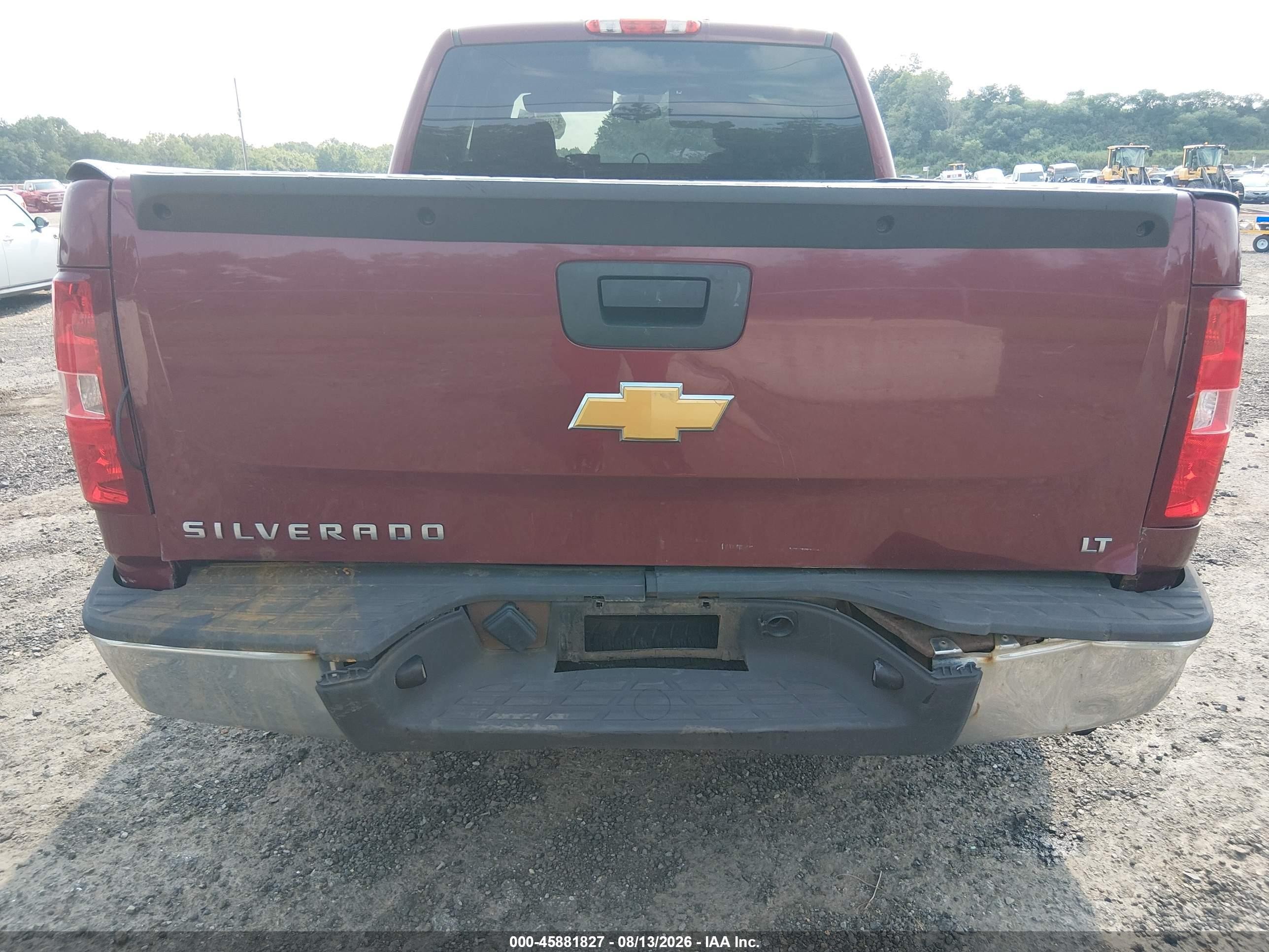2013 Chevrolet Silverado 1500 Lt Red vin: 1GCRKSEA0DZ242531