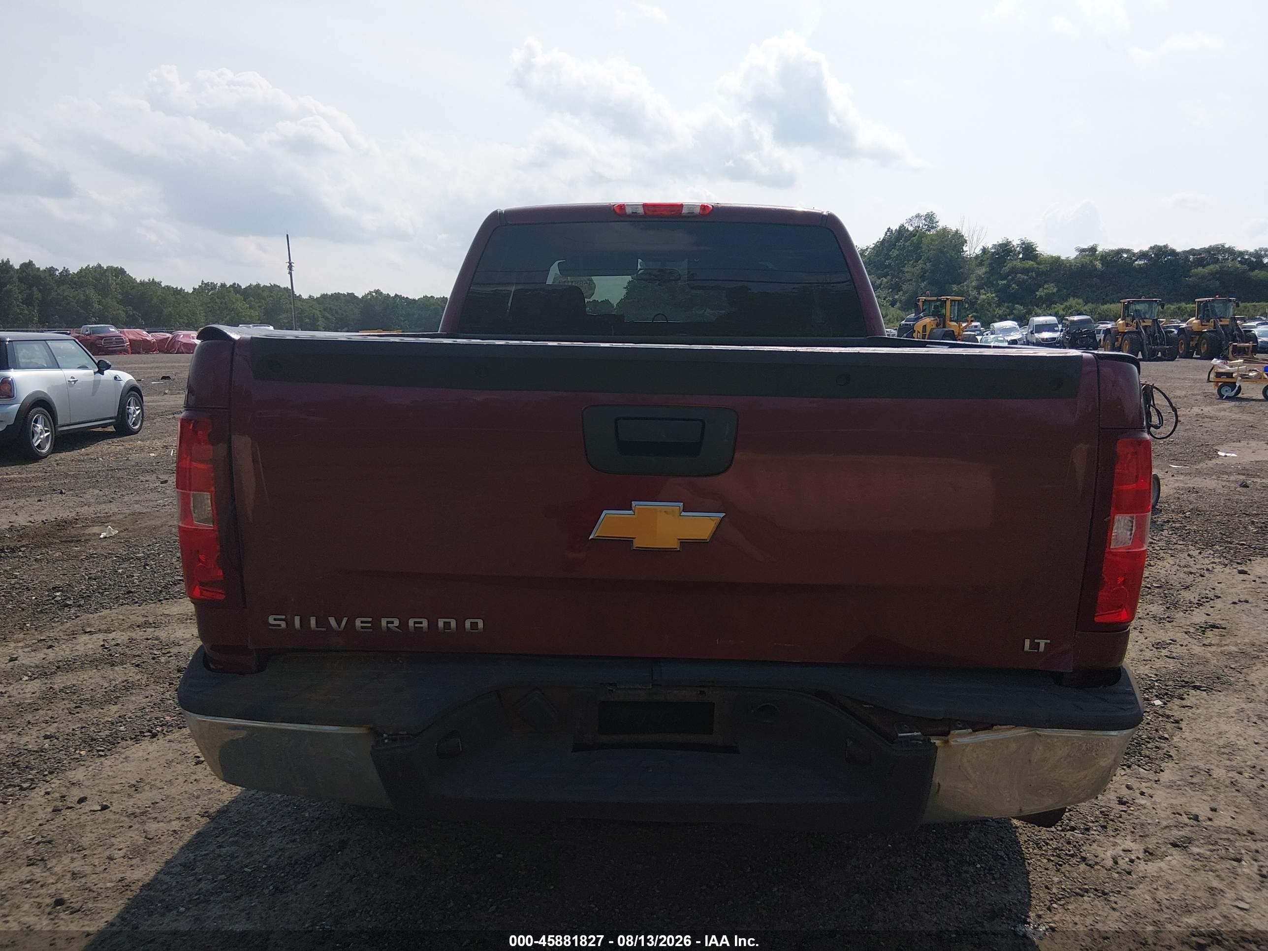 2013 Chevrolet Silverado 1500 Lt Red vin: 1GCRKSEA0DZ242531