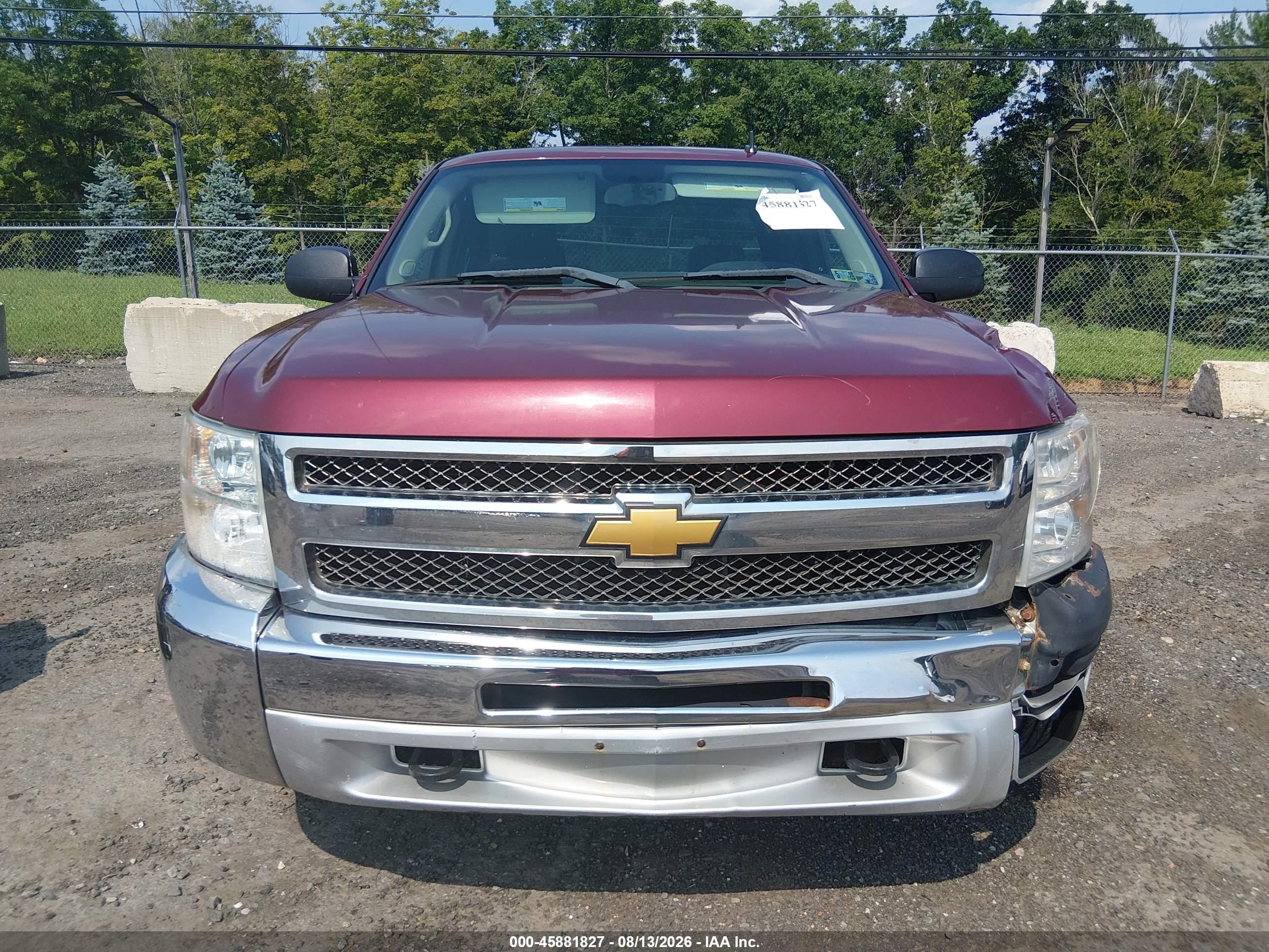 2013 Chevrolet Silverado 1500 Lt Red vin: 1GCRKSEA0DZ242531