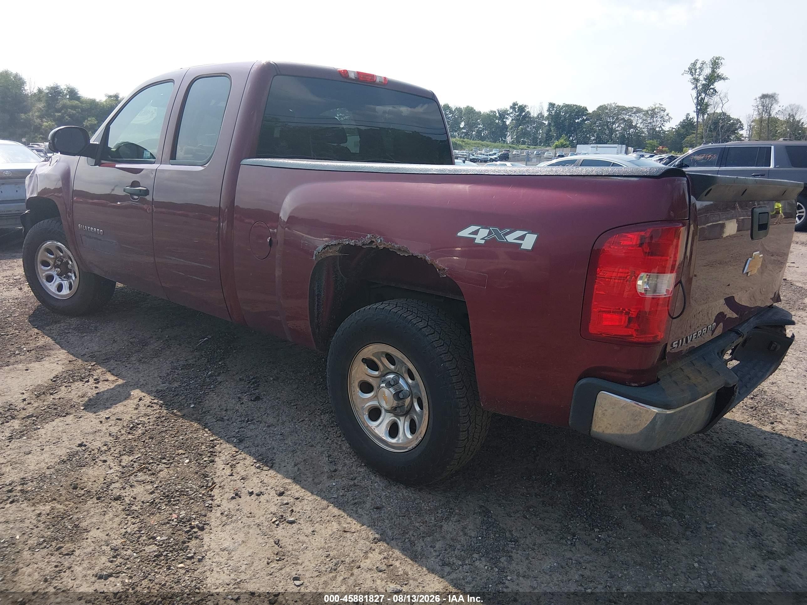 2013 Chevrolet Silverado 1500 Lt Red vin: 1GCRKSEA0DZ242531