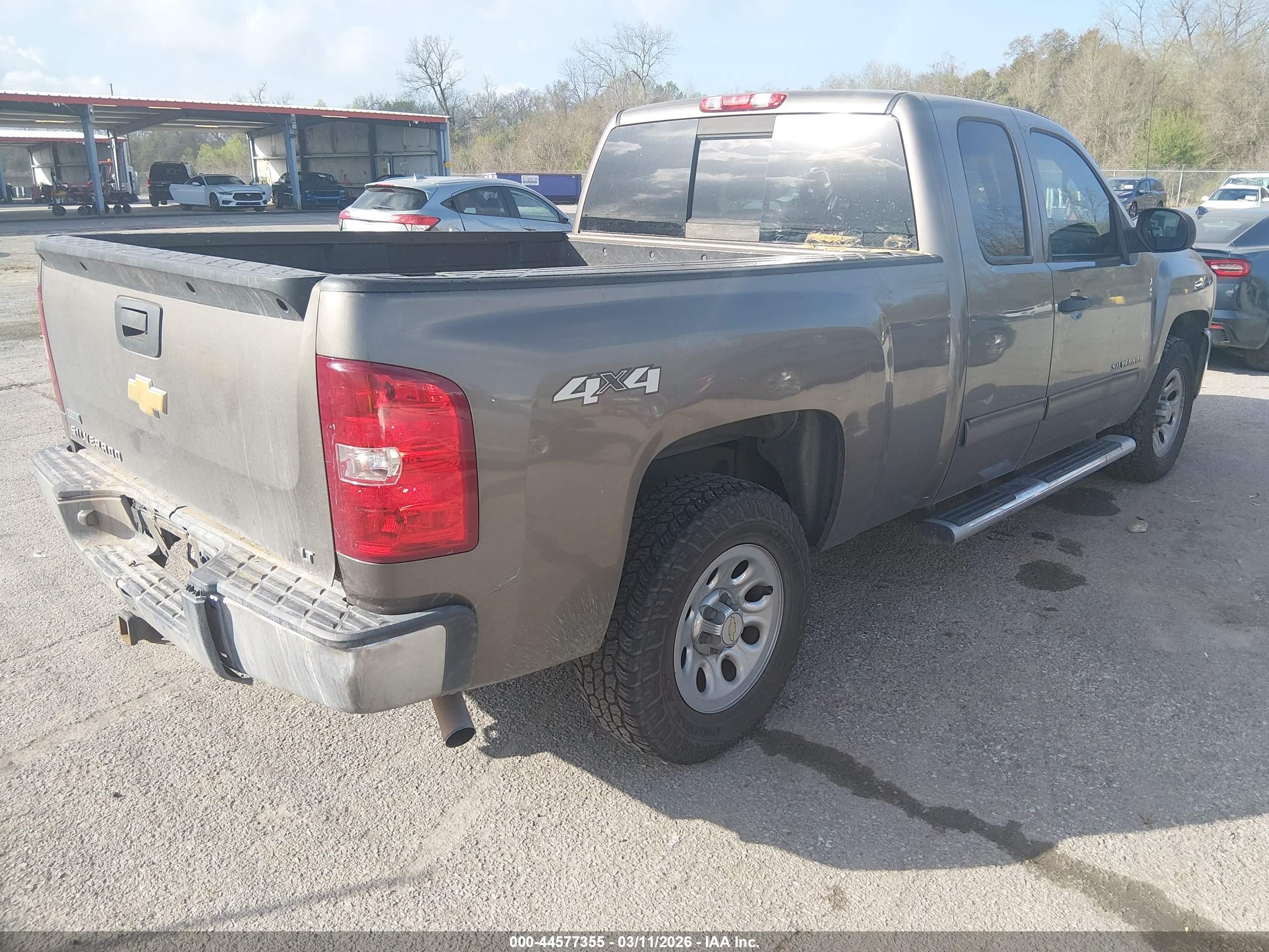2012 Chevrolet Silverado 1500 Lt Gray vin: 1GCRKSEA2CZ259023