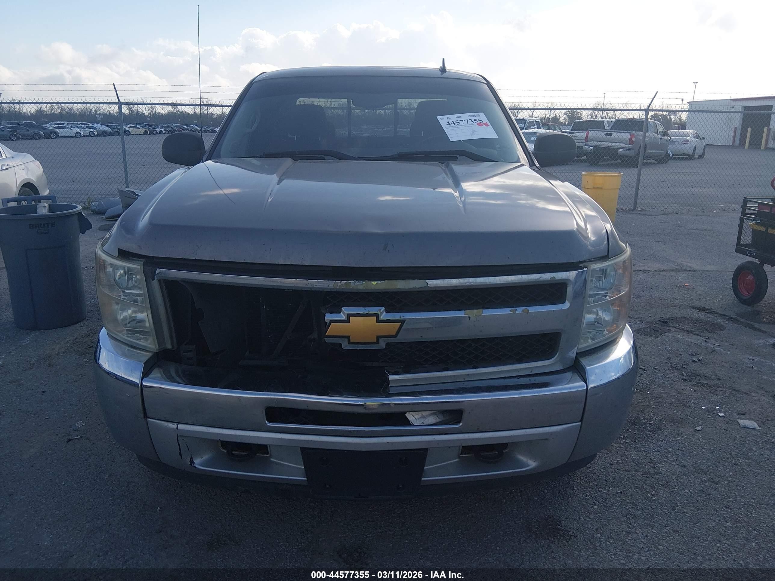2012 Chevrolet Silverado 1500 Lt Gray vin: 1GCRKSEA2CZ259023
