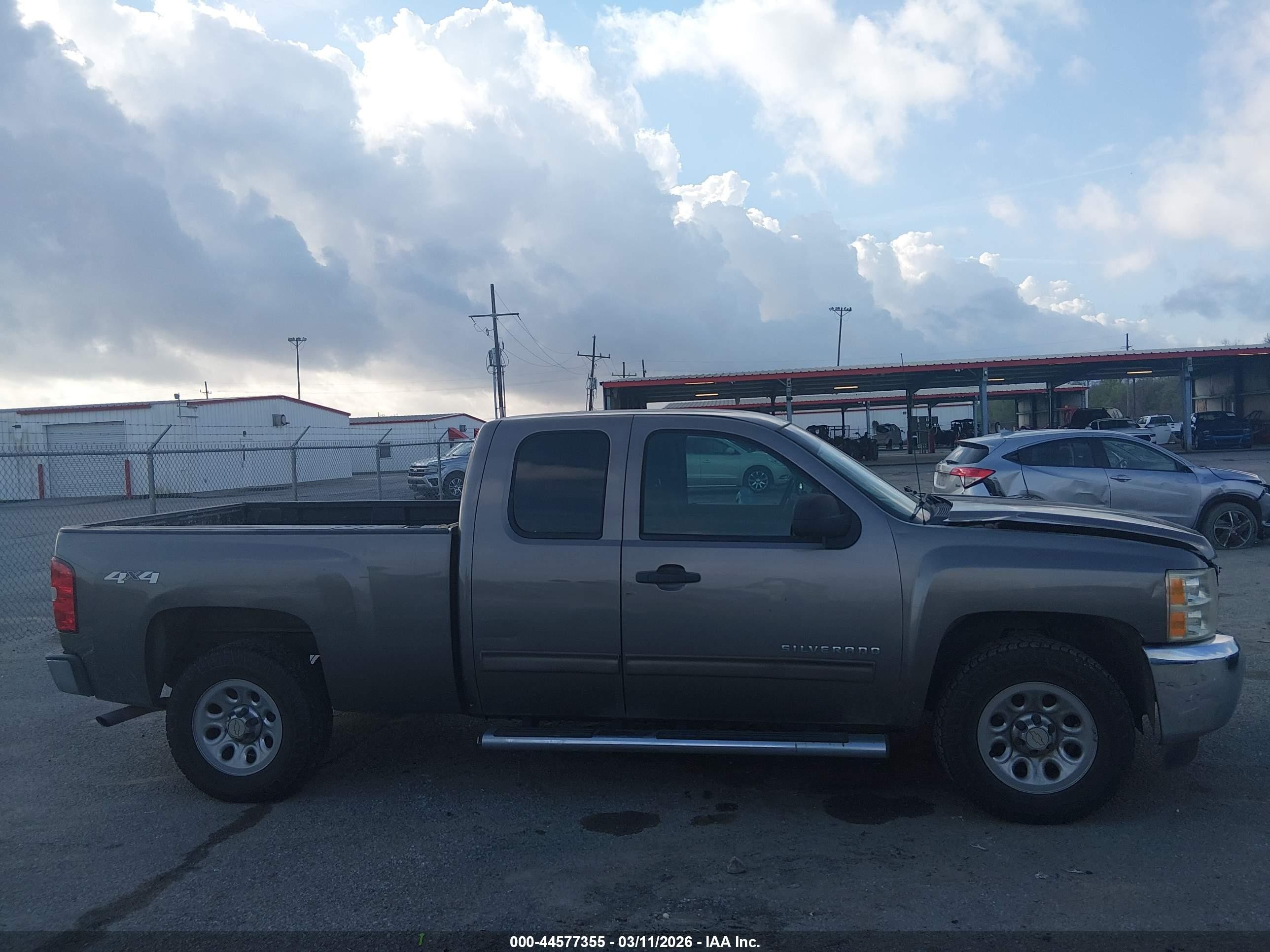 2012 Chevrolet Silverado 1500 Lt Gray vin: 1GCRKSEA2CZ259023