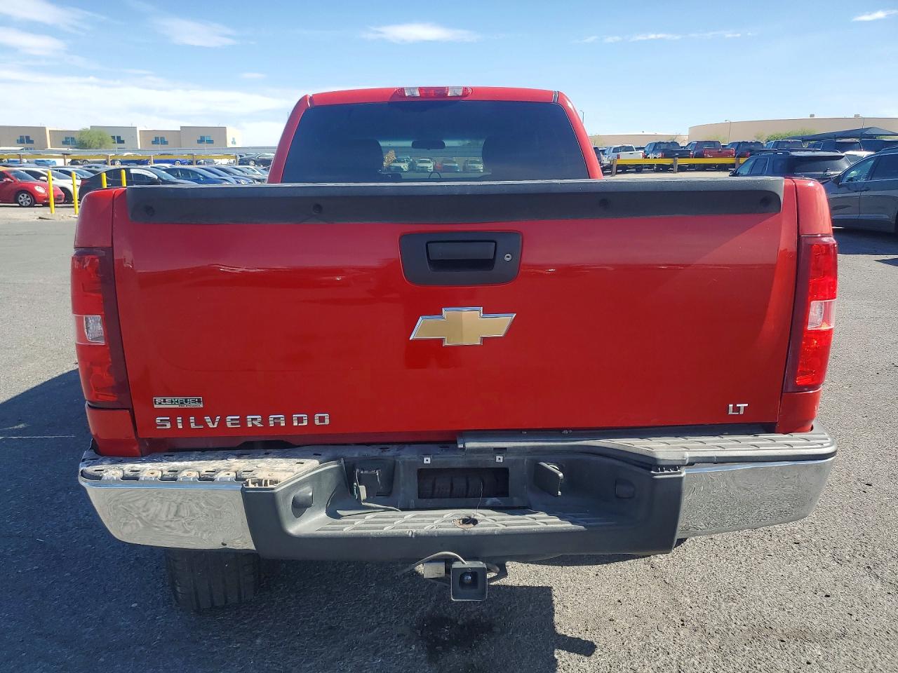 2011 Chevrolet Silverado K1500 Lt Red vin: 1GCRKSEA3BZ295298