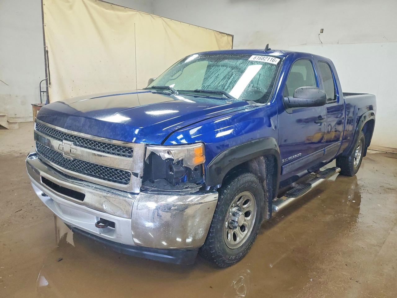2013 Chevrolet Silverado K1500 Lt Blue vin: 1GCRKSEA3DZ373582