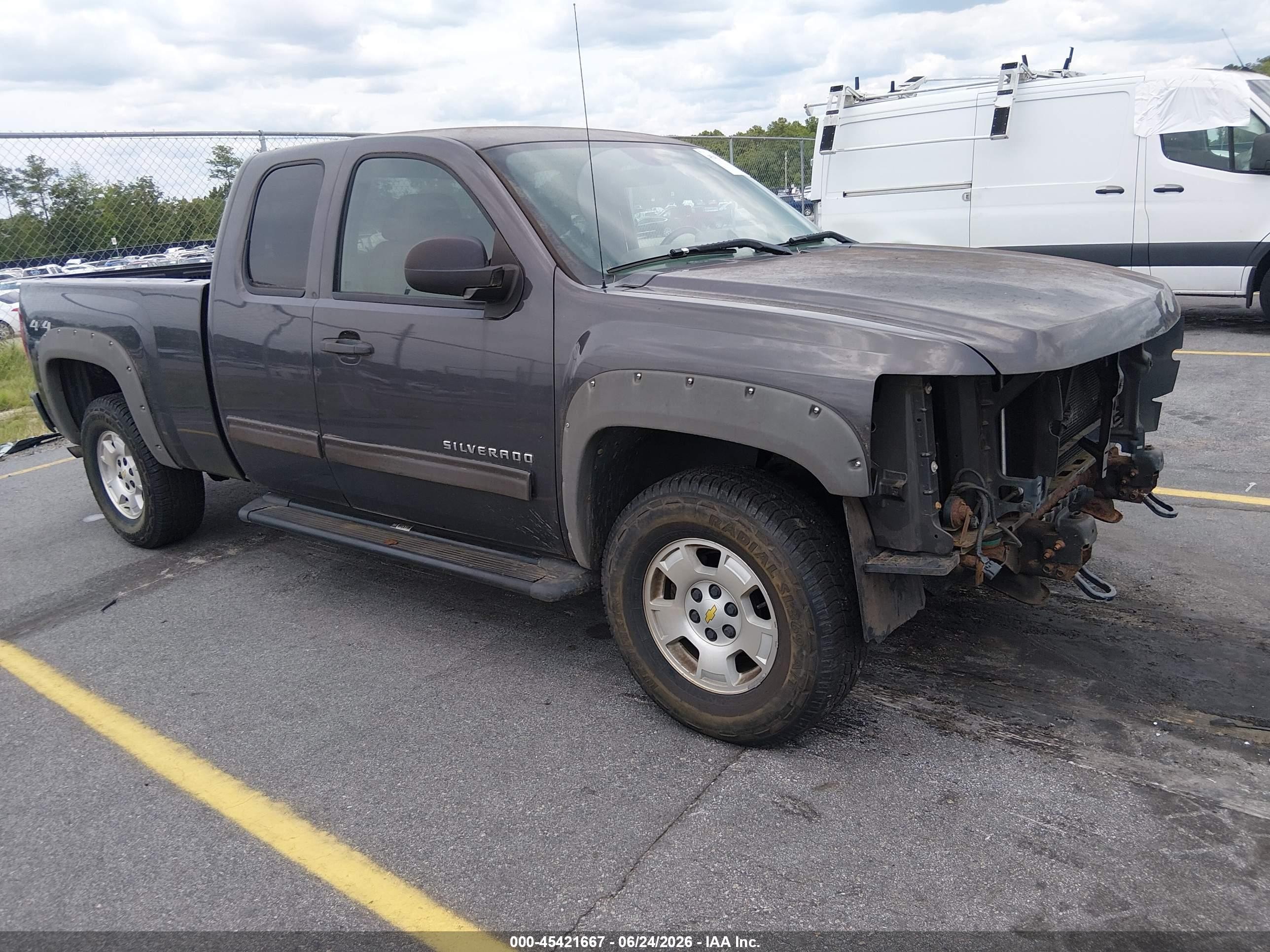 2011 Chevrolet Silverado 1500 Lt Gray vin: 1GCRKSEA4BZ240567
