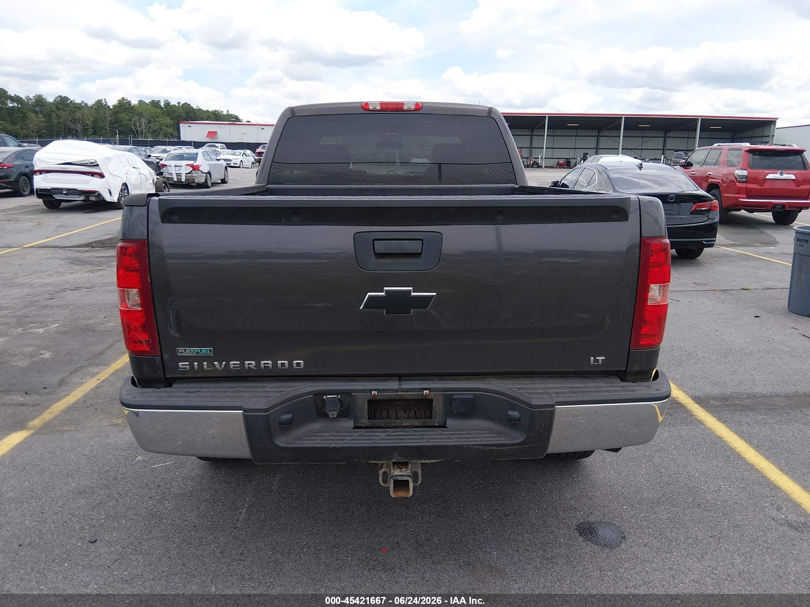 2011 Chevrolet Silverado 1500 Lt Серый vin: 1GCRKSEA4BZ240567