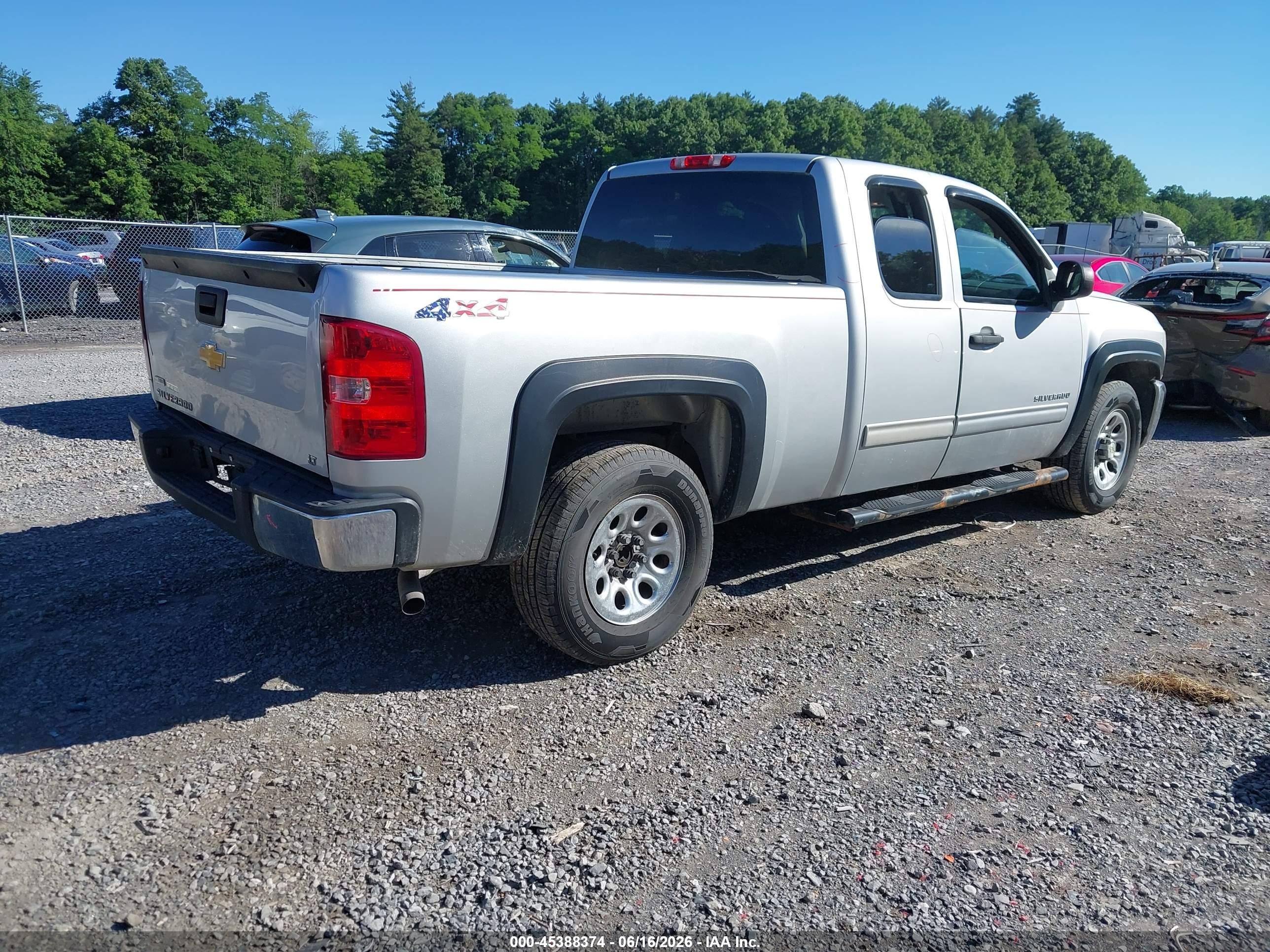 2012 Chevrolet Silverado 1500 Lt Silver vin: 1GCRKSEA6CZ257646