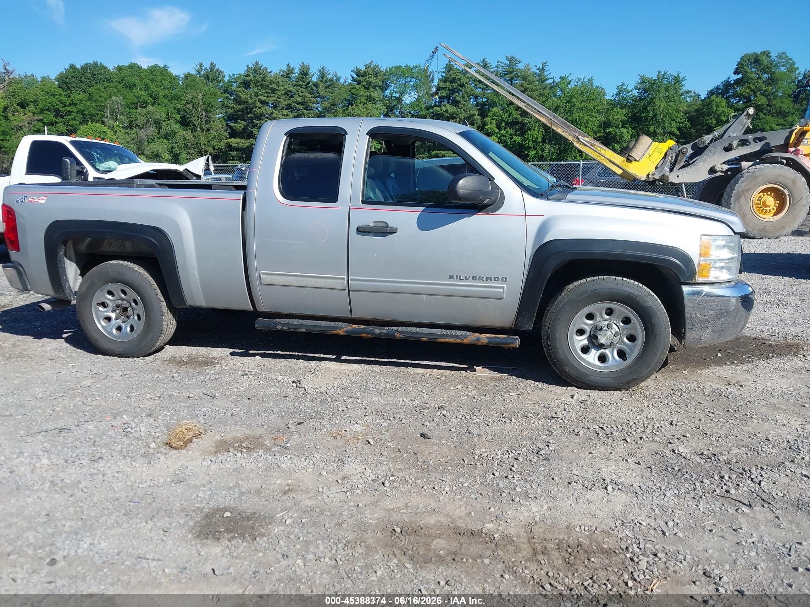 2012 Chevrolet Silverado 1500 Lt Silver vin: 1GCRKSEA6CZ257646