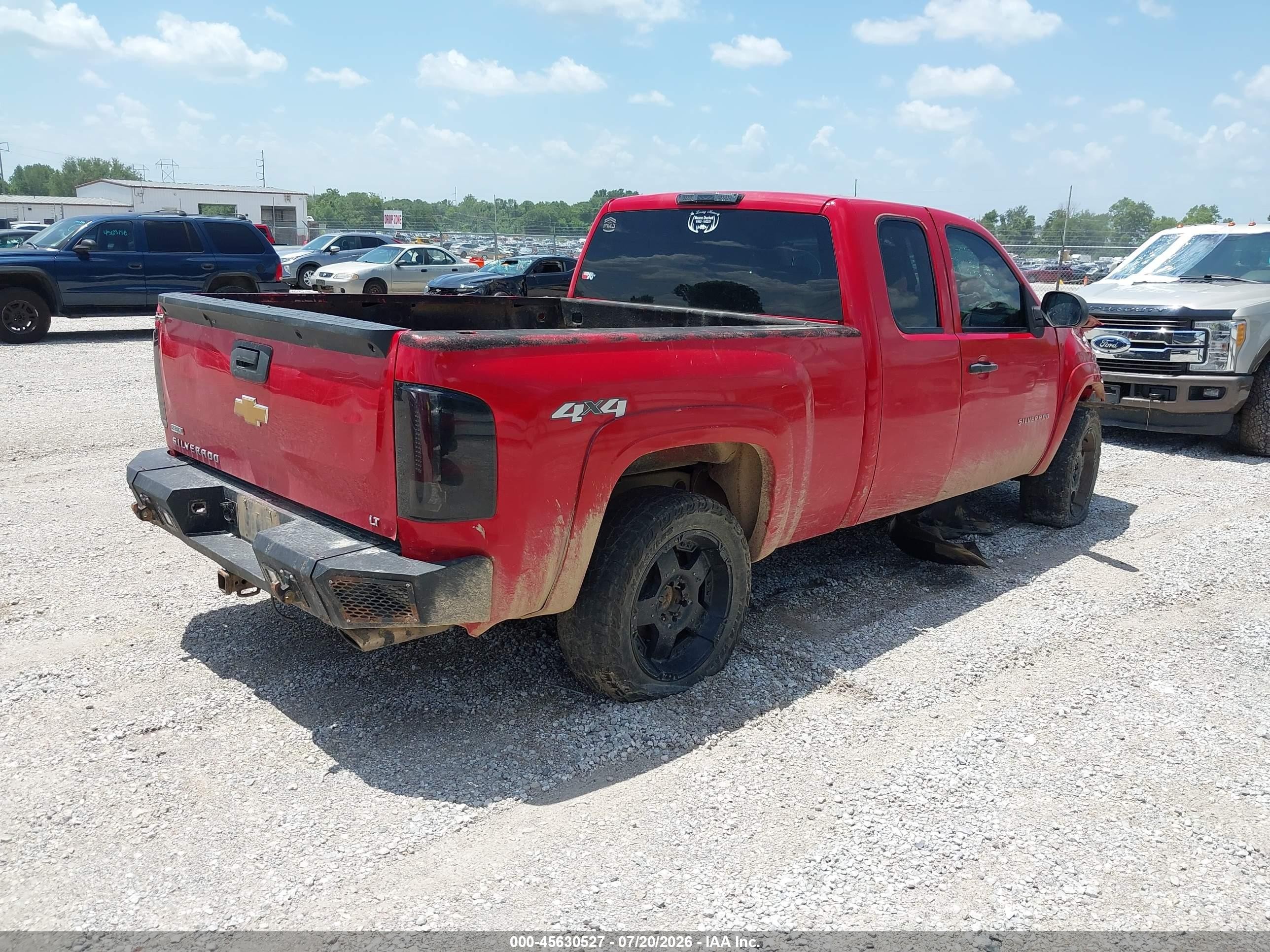 2012 Chevrolet Silverado 1500 Lt Красный vin: 1GCRKSEA8CZ107067