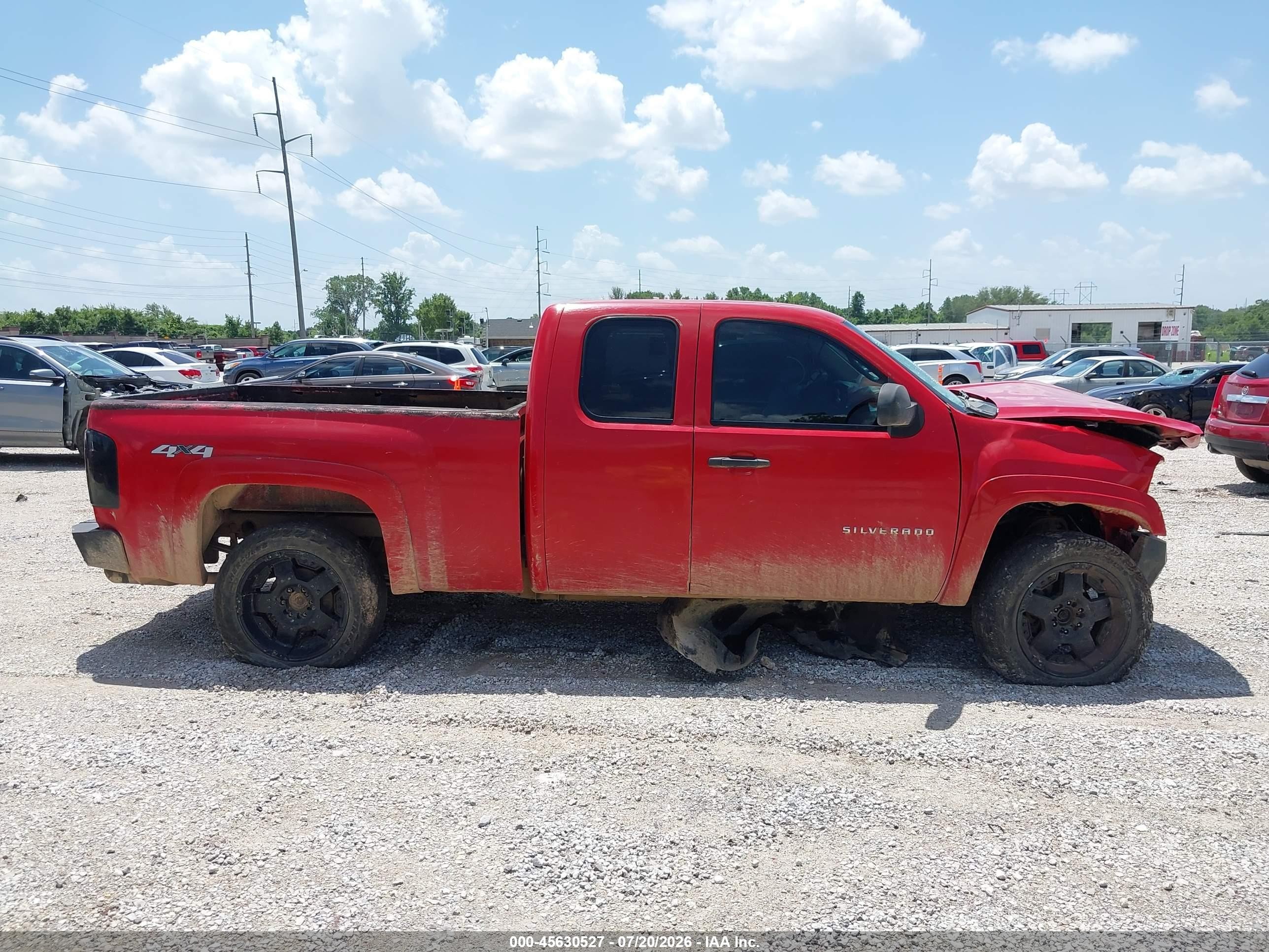 2012 Chevrolet Silverado 1500 Lt Красный vin: 1GCRKSEA8CZ107067