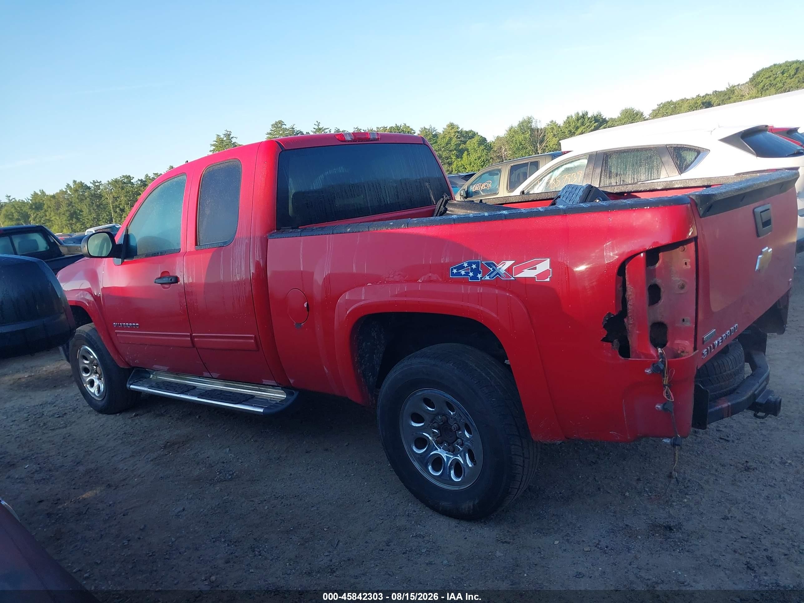 2012 Chevrolet Silverado 1500 Lt Red vin: 1GCRKSEA8CZ236121