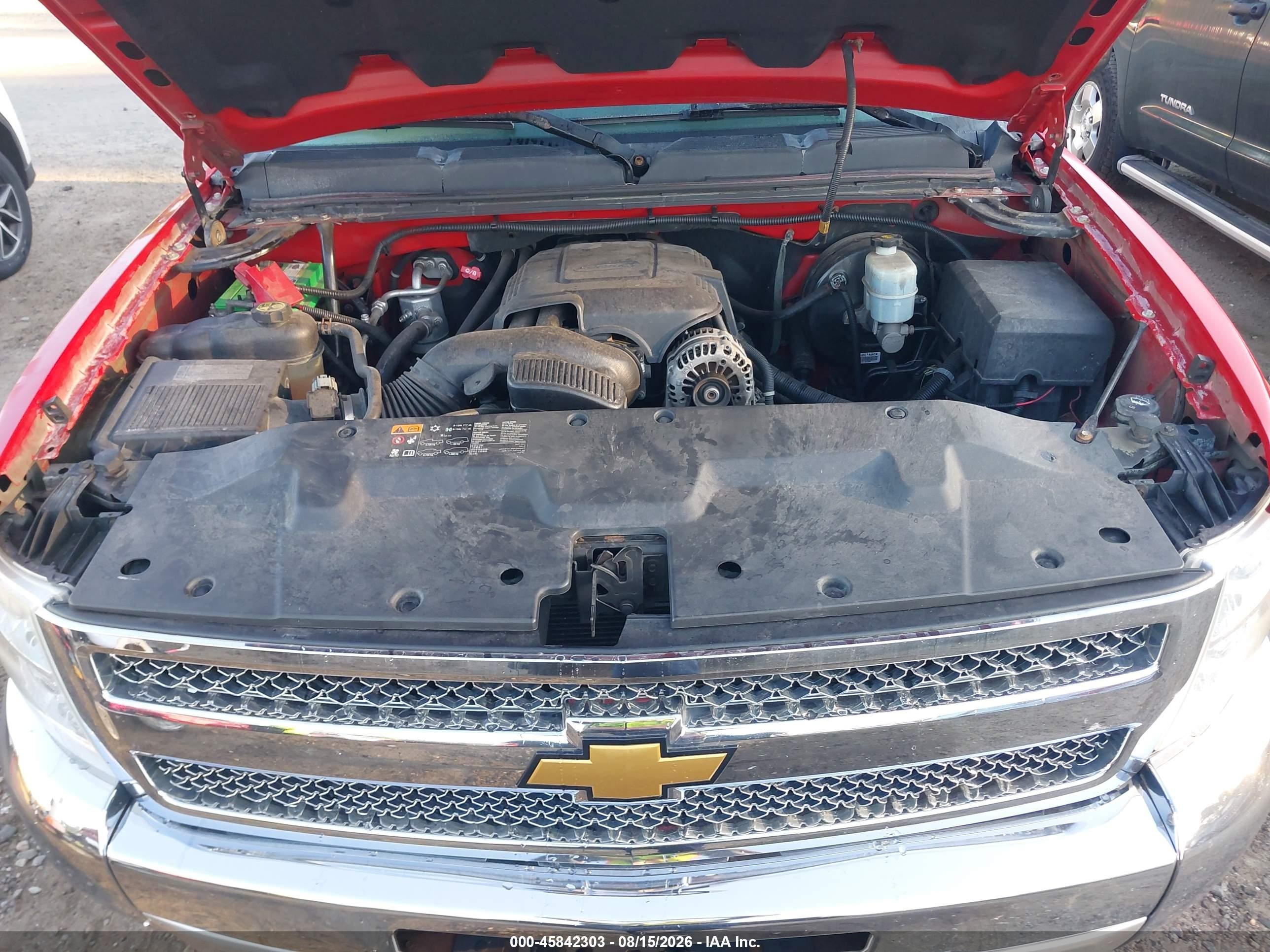 2012 Chevrolet Silverado 1500 Lt Red vin: 1GCRKSEA8CZ236121