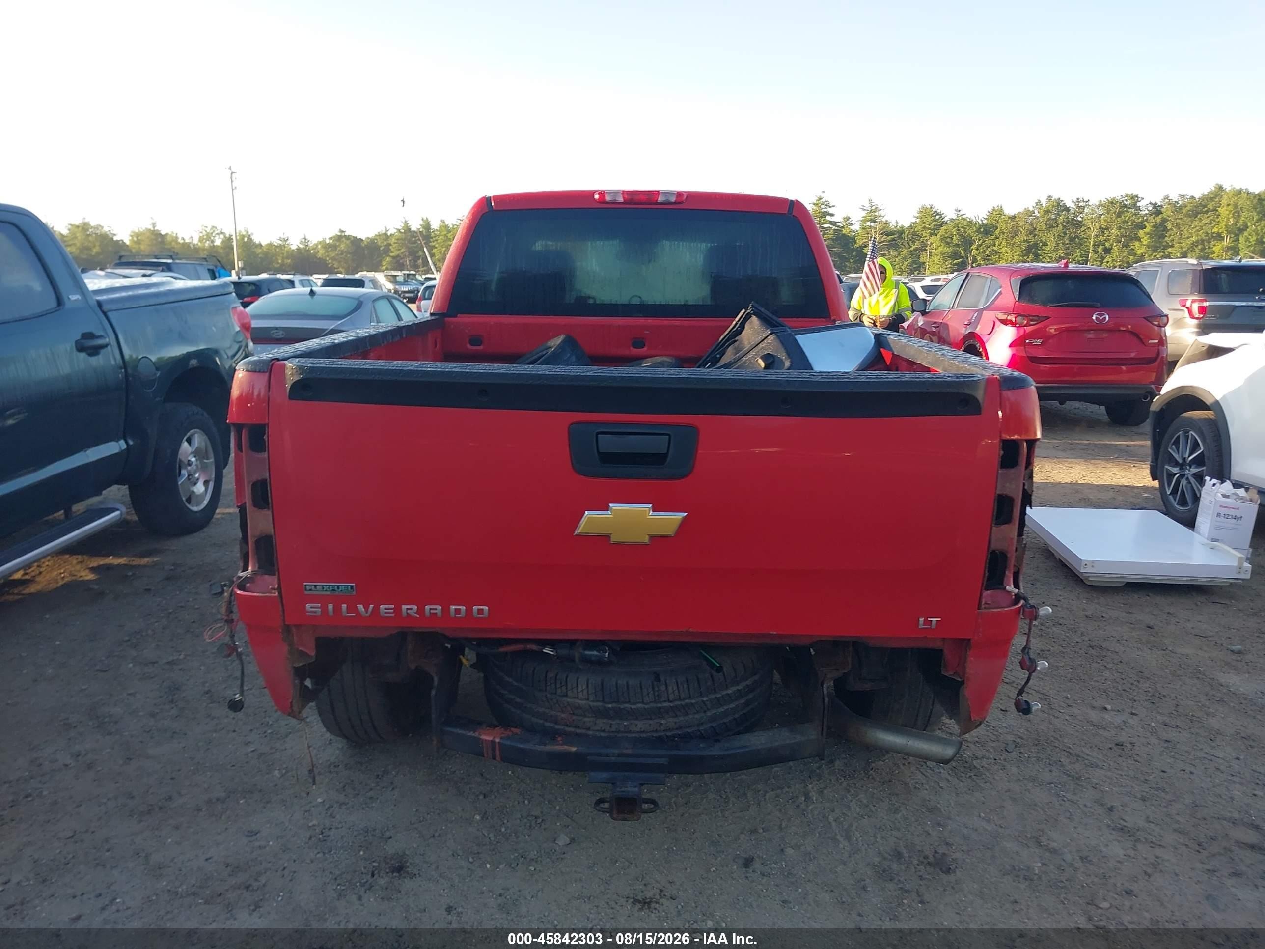 2012 Chevrolet Silverado 1500 Lt Red vin: 1GCRKSEA8CZ236121
