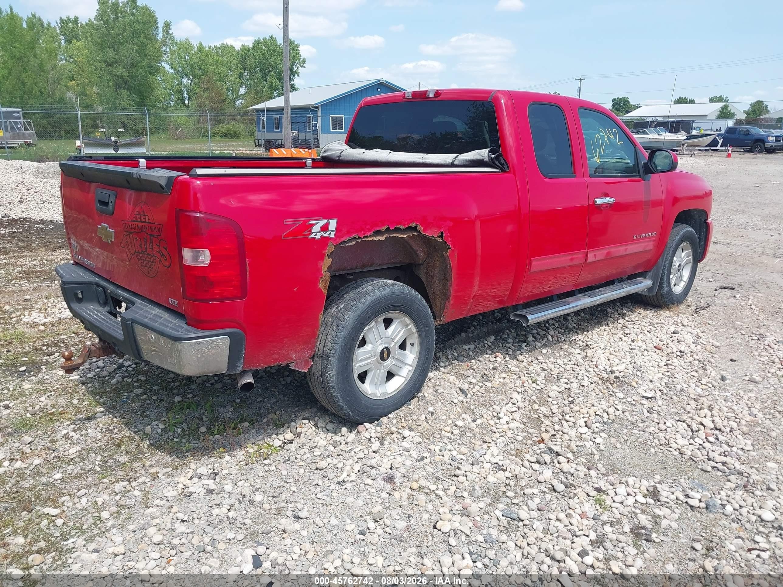 2011 Chevrolet Silverado 1500 Ltz Red vin: 1GCRKTE30BZ214846
