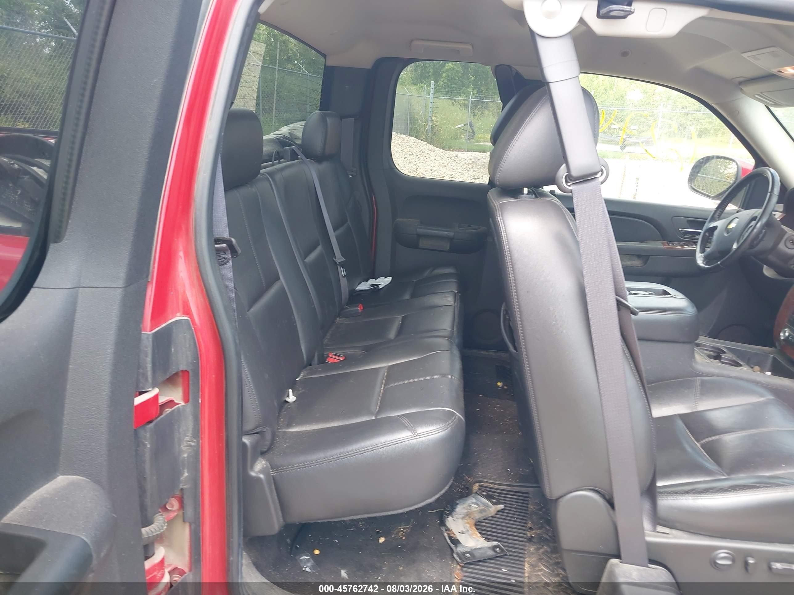 2011 Chevrolet Silverado 1500 Ltz Red vin: 1GCRKTE30BZ214846