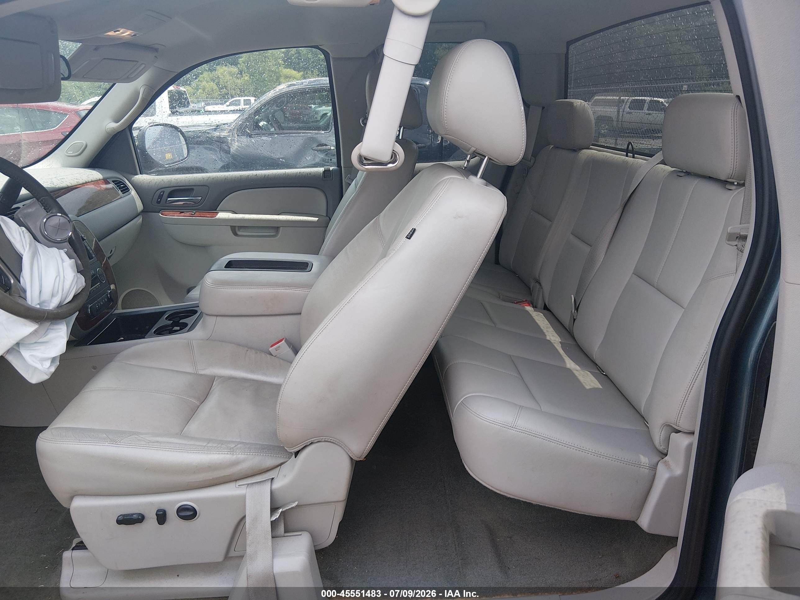 2011 Chevrolet Silverado 1500 Ltz Blue vin: 1GCRKTE39BZ323063