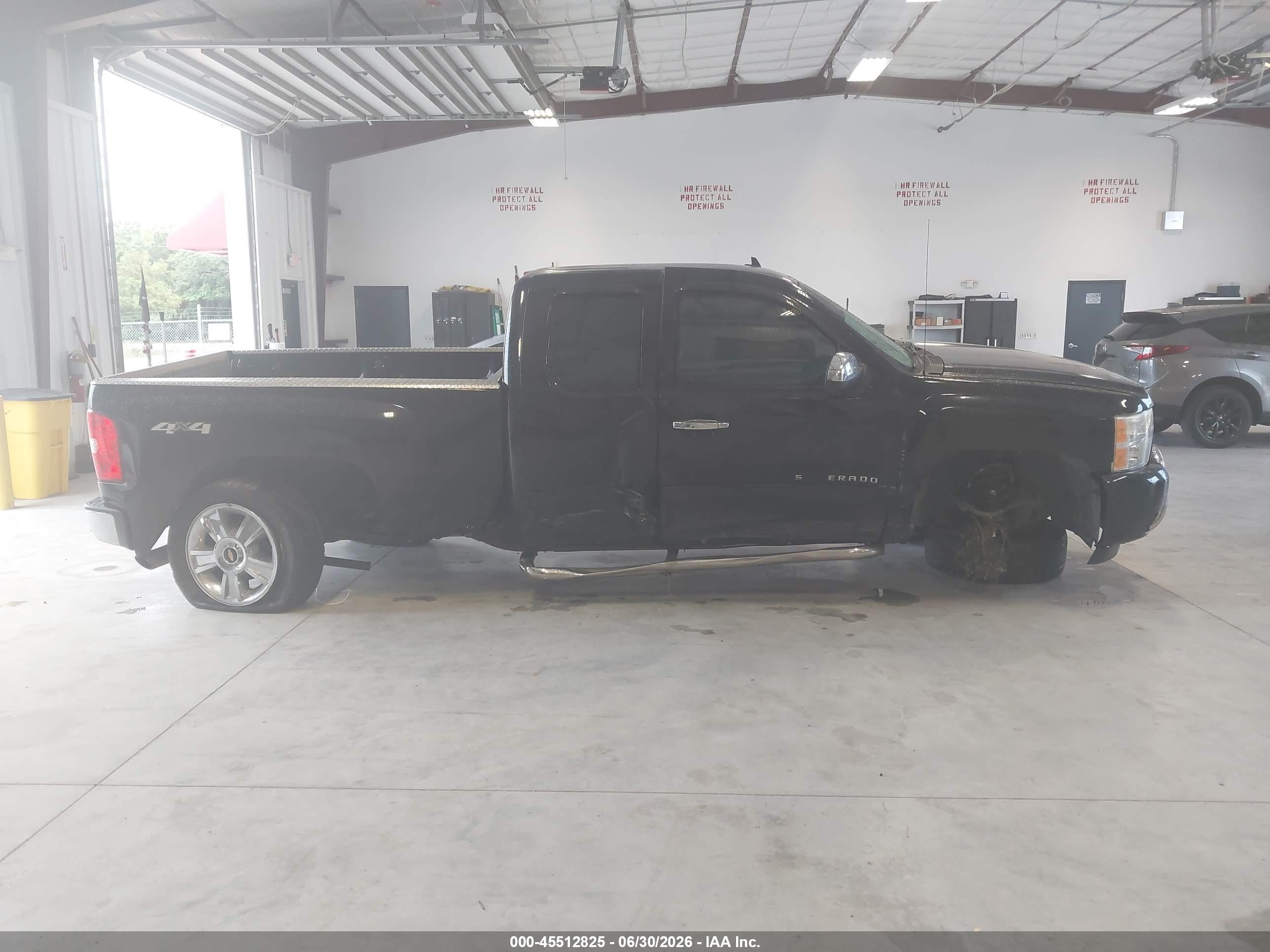 2012 Chevrolet Silverado 1500 Ltz Black vin: 1GCRKTE71CZ300655