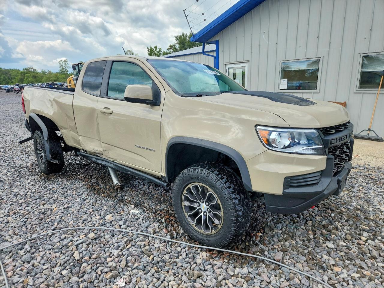 2021 Chevrolet Colorado Zr2 Brown vin: 1GCRTEEN2M1149218