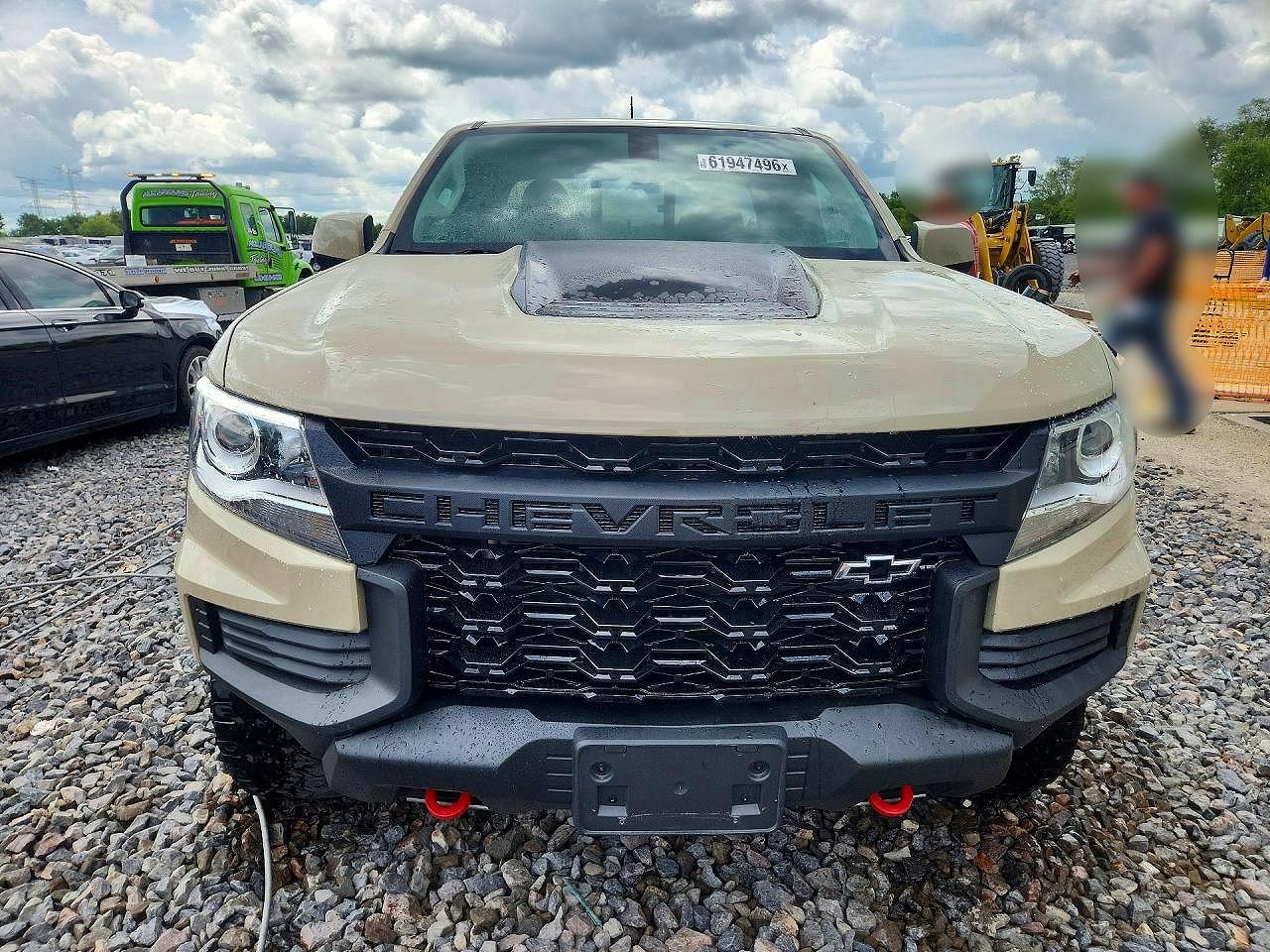 2021 Chevrolet Colorado Zr2 Brown vin: 1GCRTEEN2M1149218