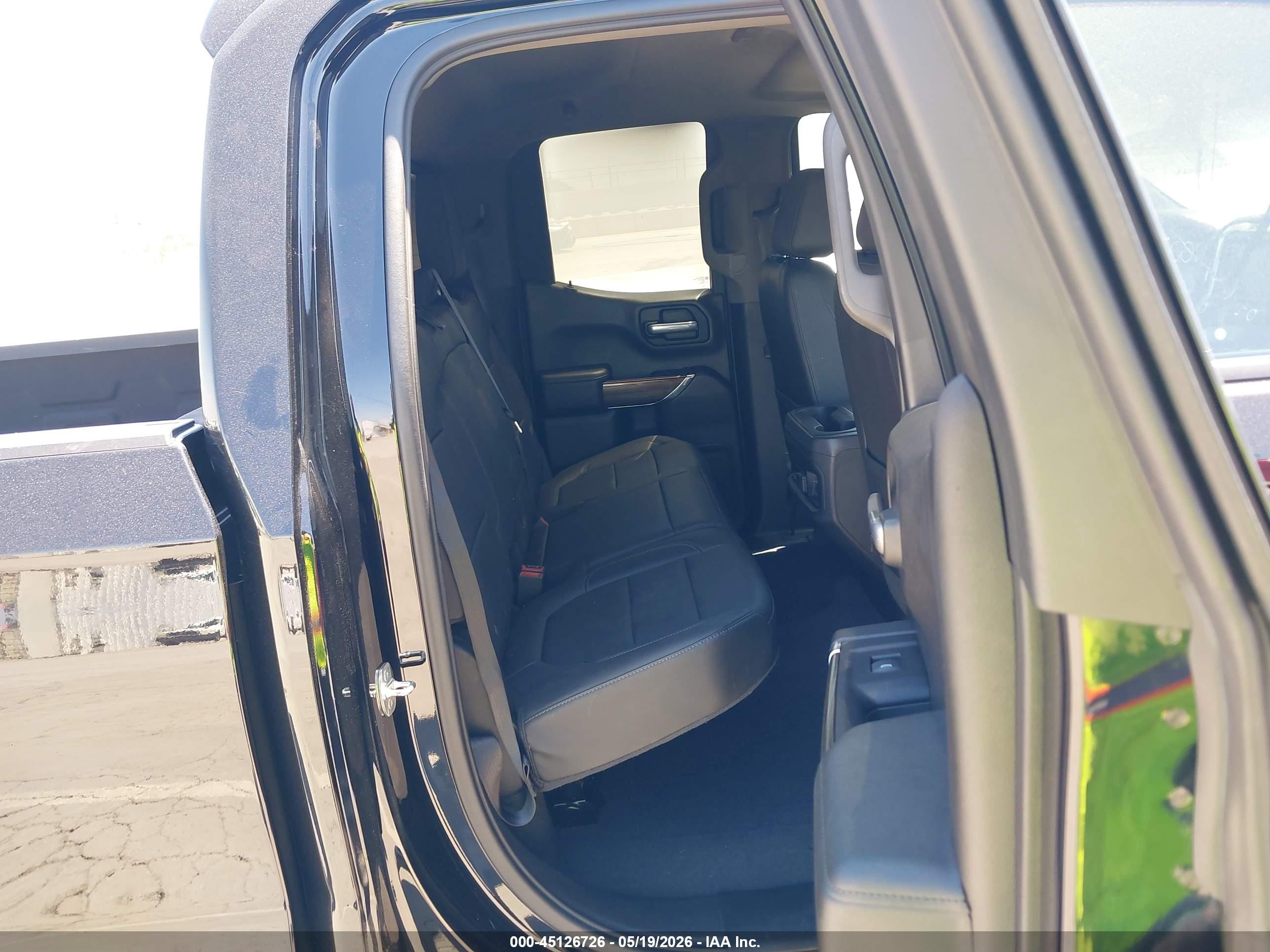 2019 Chevrolet Silverado 1500 Rst Black vin: 1GCRWDED0KZ332303