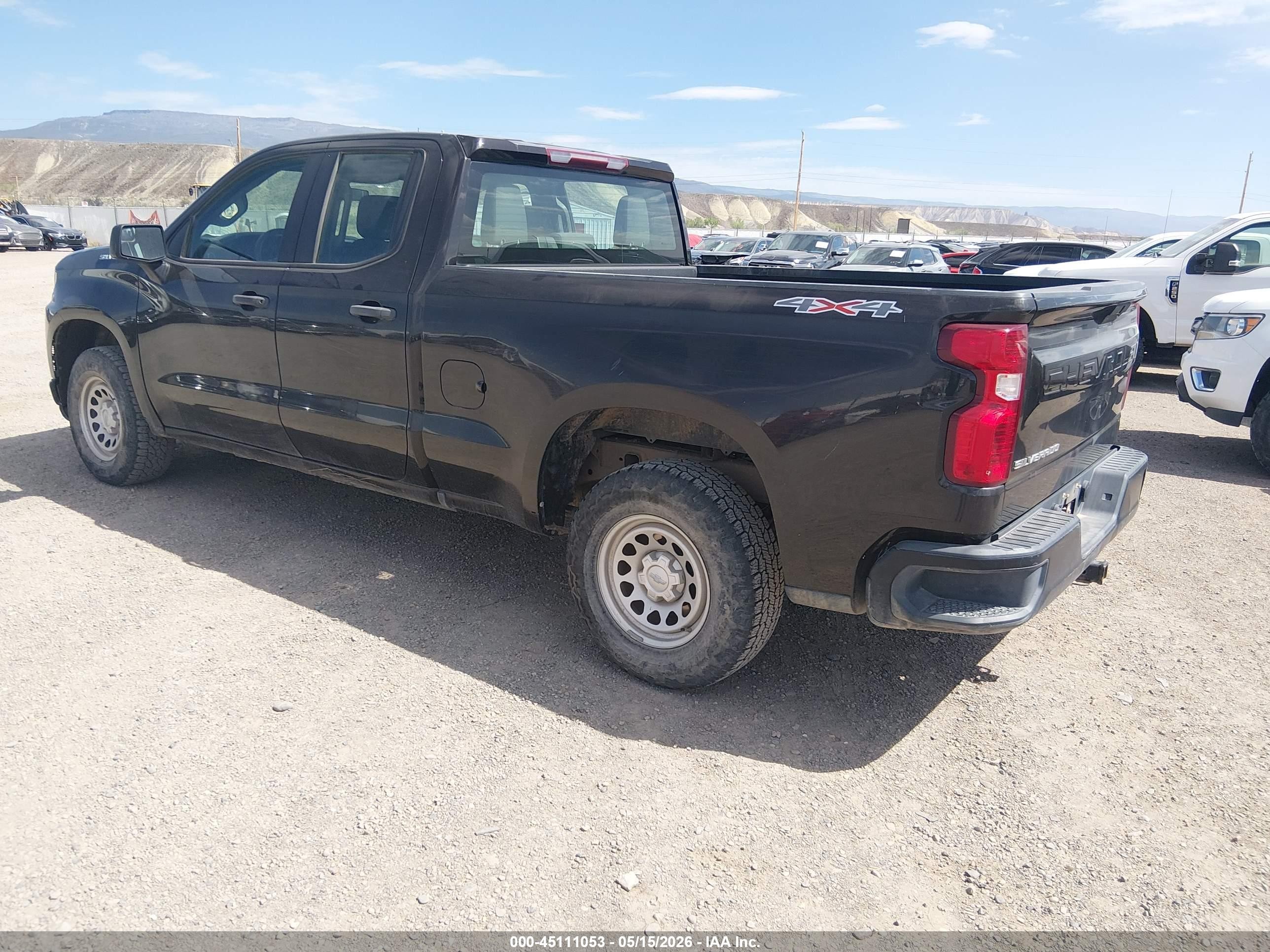 2019 Chevrolet Silverado 1500 Work Truck Gray vin: 1GCRYAEH6KZ368024