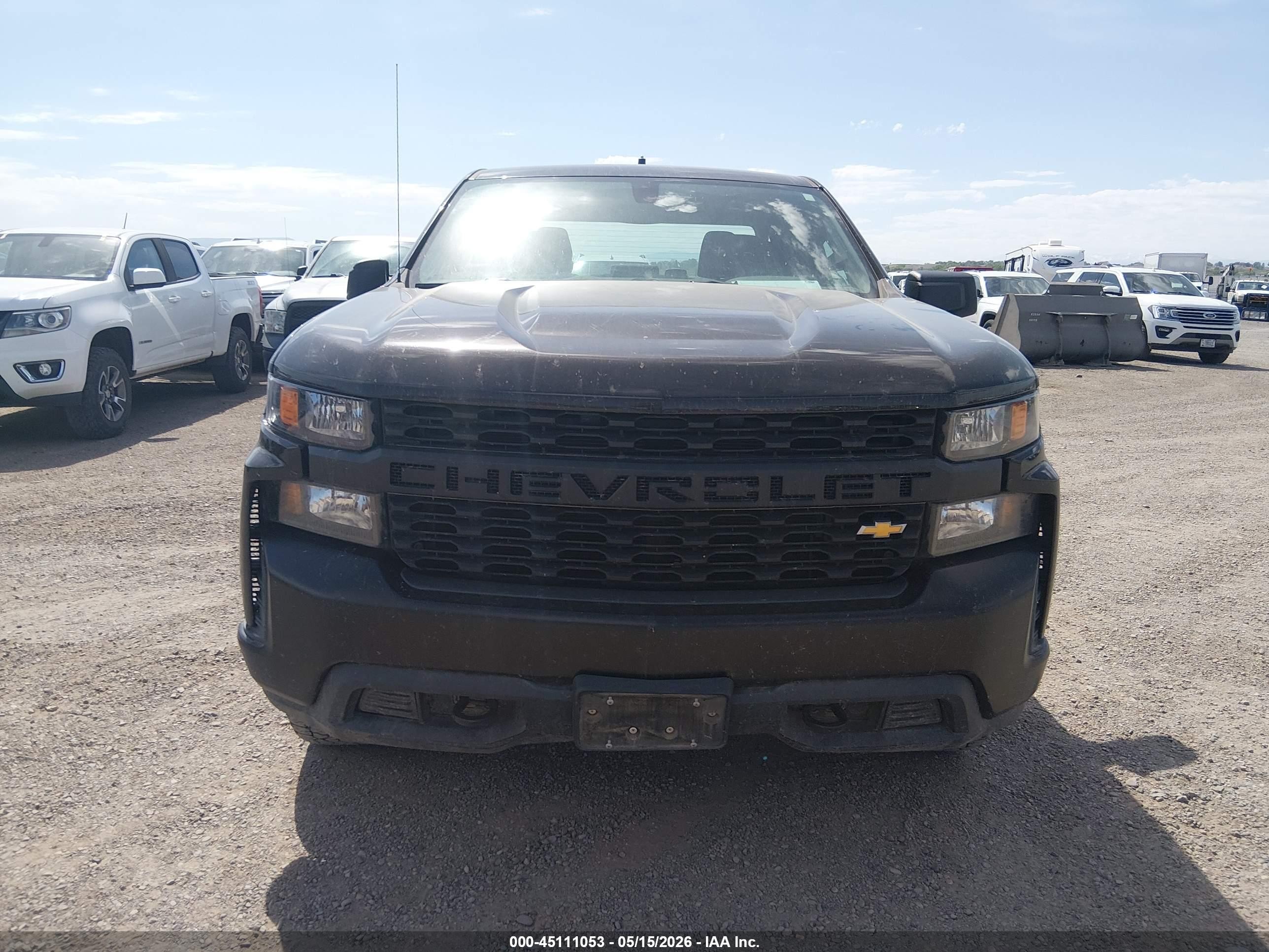 2019 Chevrolet Silverado 1500 Work Truck Gray vin: 1GCRYAEH6KZ368024