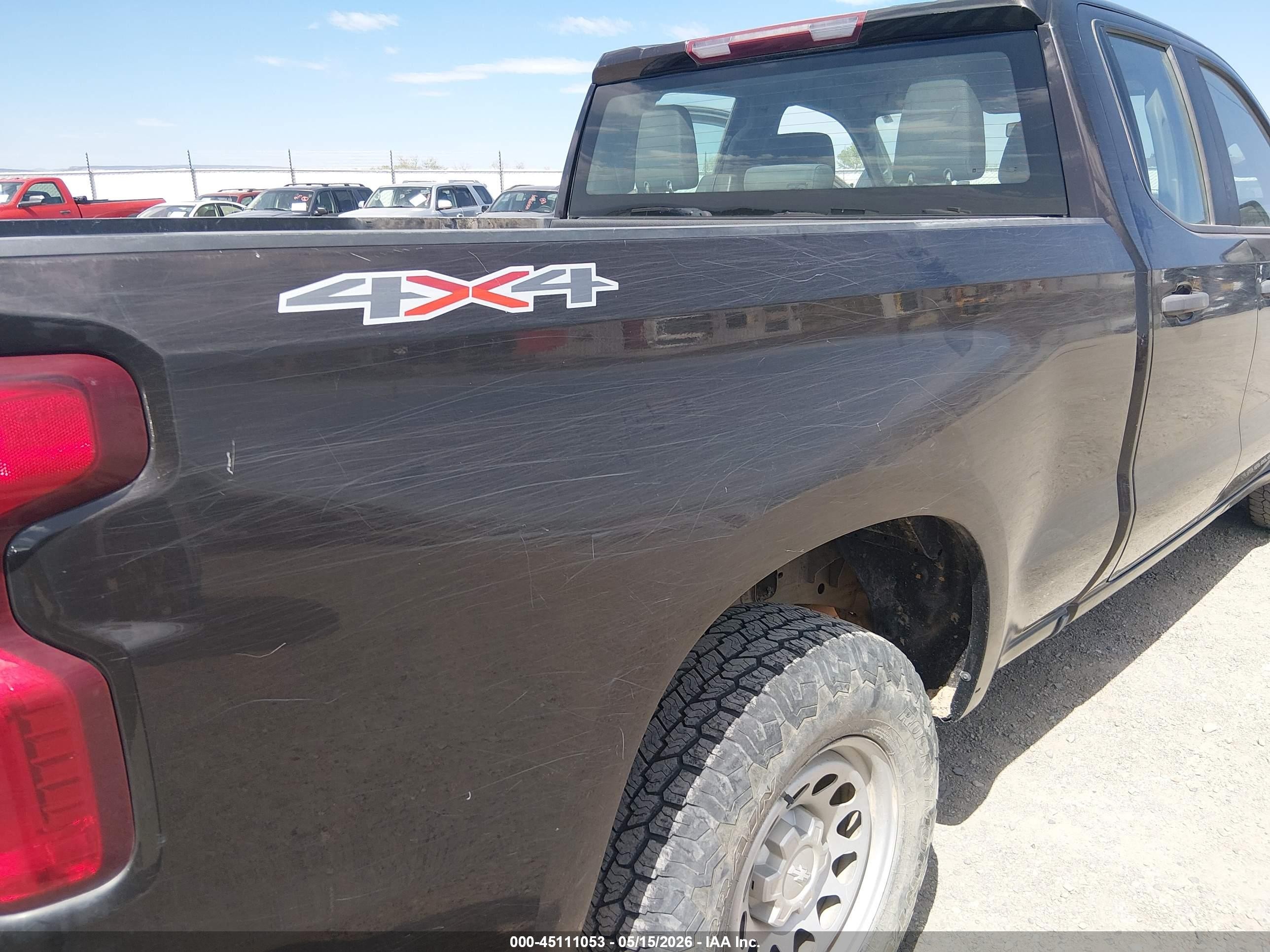 2019 Chevrolet Silverado 1500 Work Truck Gray vin: 1GCRYAEH6KZ368024