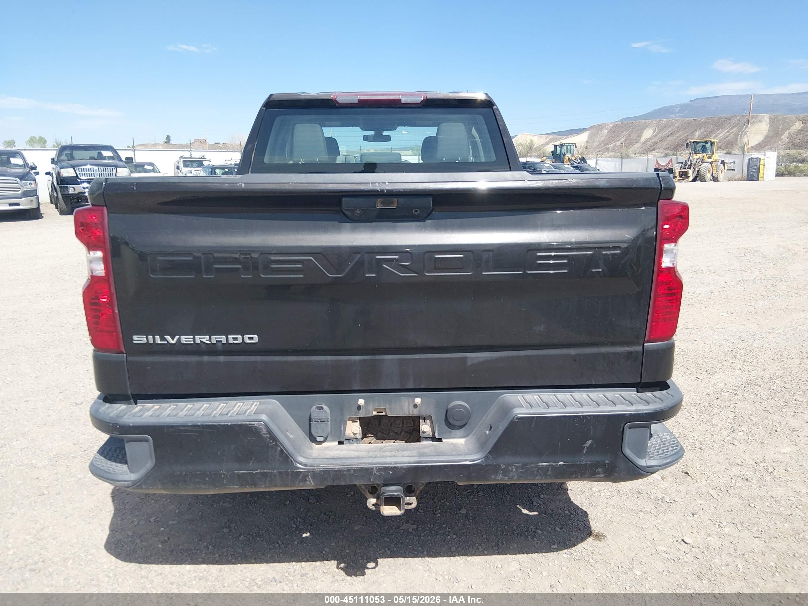2019 Chevrolet Silverado 1500 Work Truck Gray vin: 1GCRYAEH6KZ368024