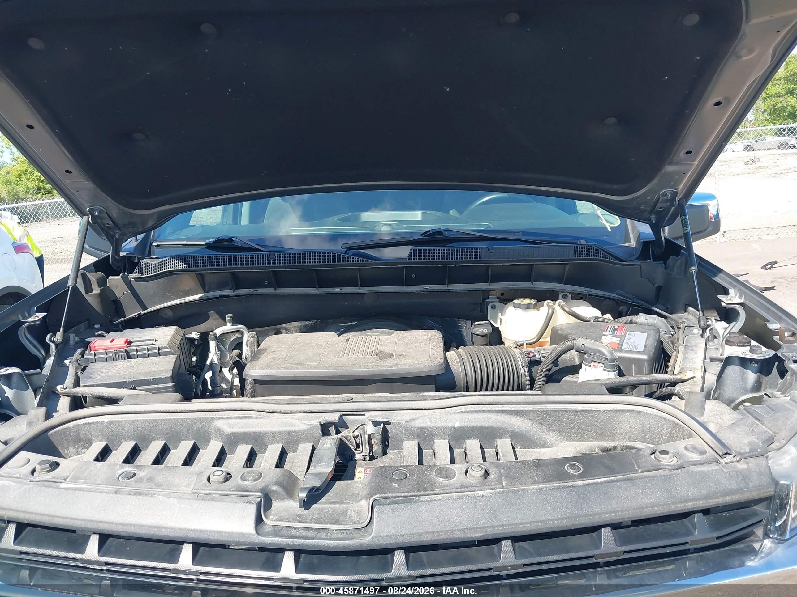 2020 Chevrolet Silverado 1500 4wd  Standard Bed Lt Gray vin: 1GCRYDED5LZ347505