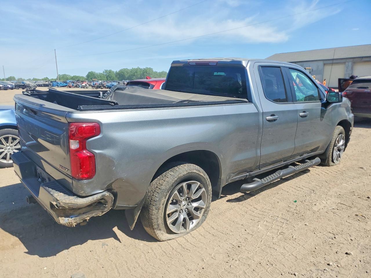 2019 Chevrolet Silverado K1500 Rst Синий vin: 1GCRYEED2KZ402514