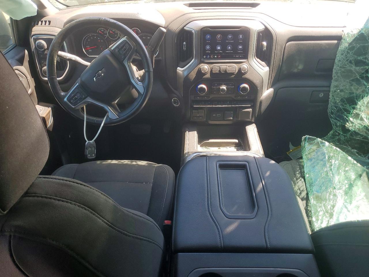 2019 Chevrolet Silverado K1500 Rst Синий vin: 1GCRYEED2KZ402514