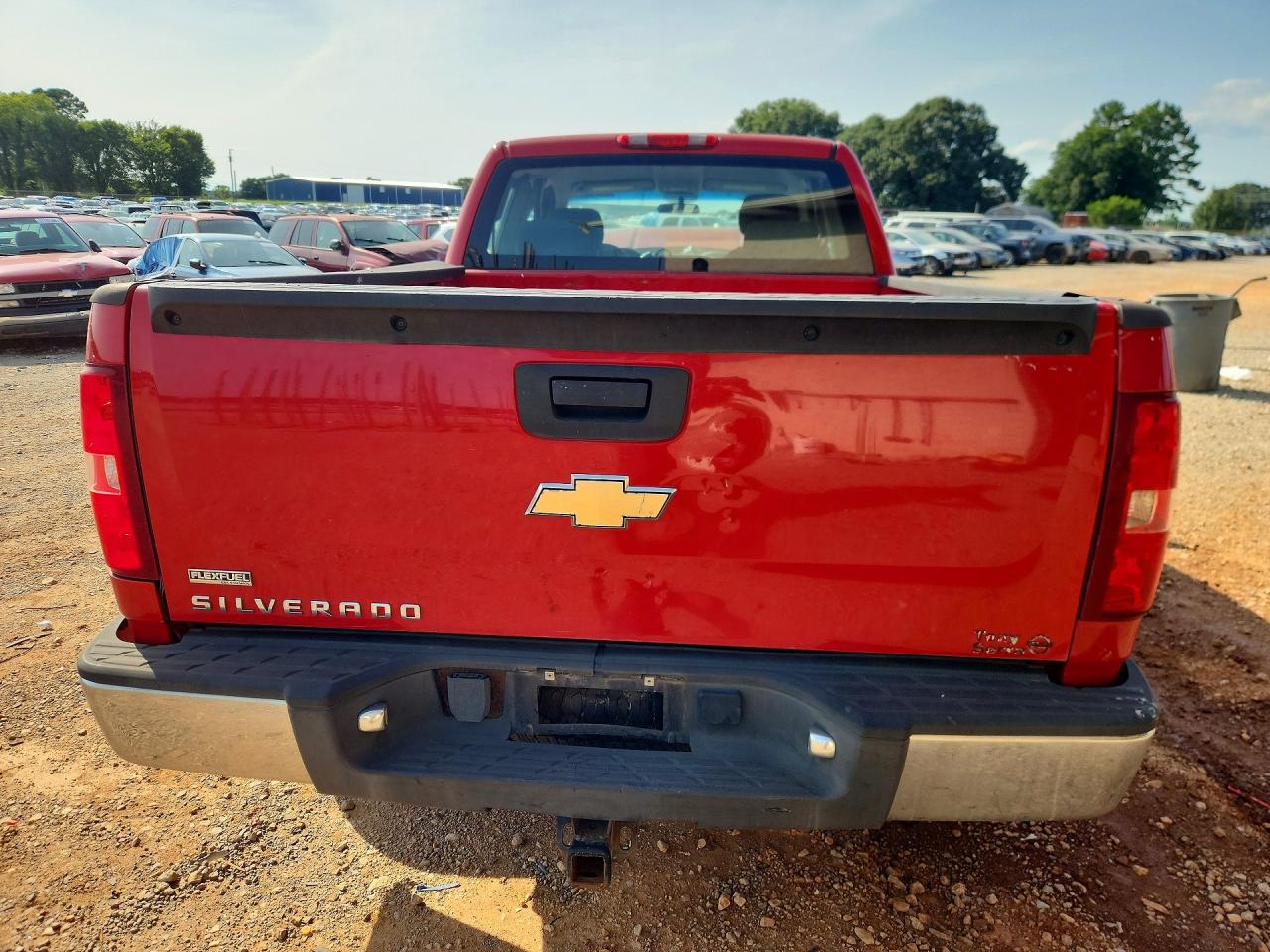 2010 Chevrolet Silverado C1500 Red vin: 1GCSCPE04AZ235905