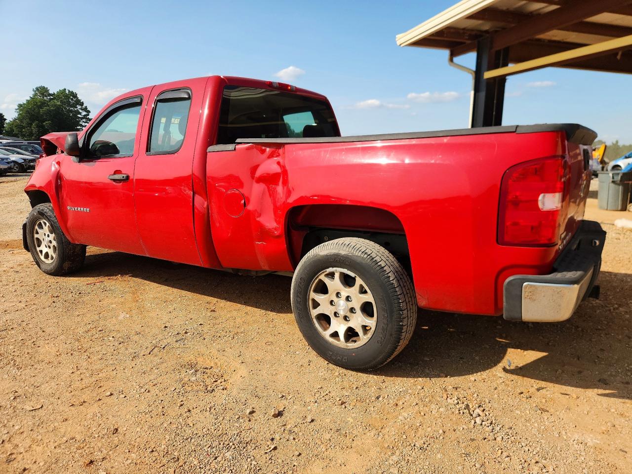 2010 Chevrolet Silverado C1500 Red vin: 1GCSCPE04AZ235905