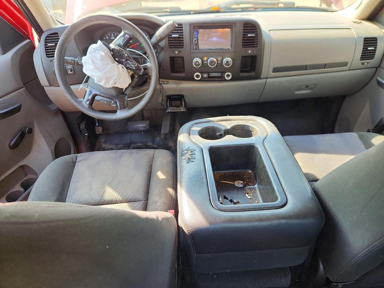 2010 Chevrolet Silverado C1500 Red vin: 1GCSCPE04AZ235905
