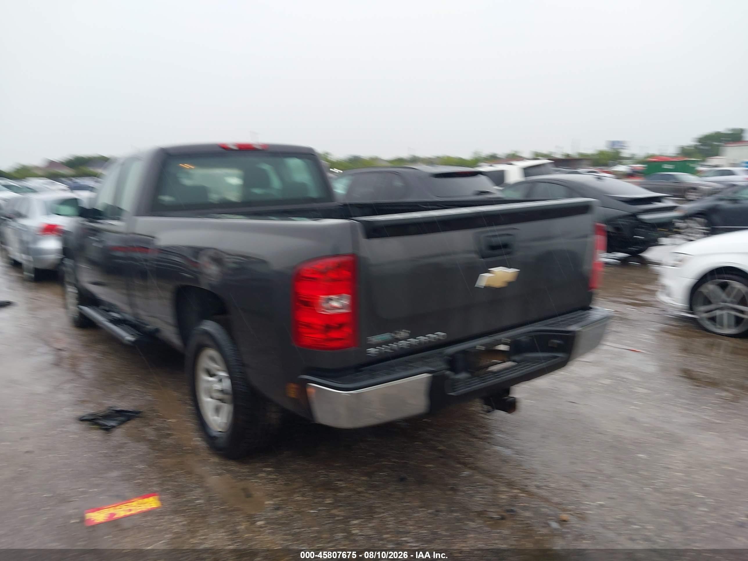 2010 Chevrolet Silverado 1500 Work Truck Gray vin: 1GCSCPE09AZ201099