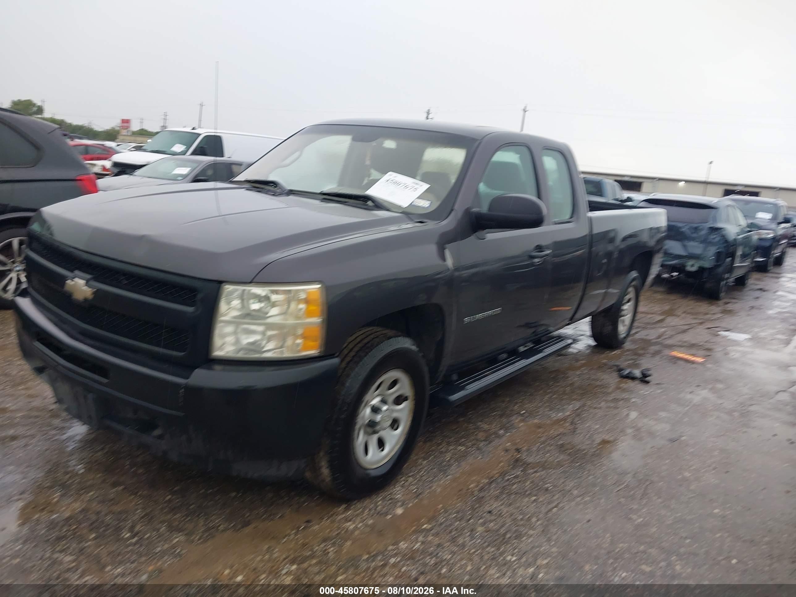2010 Chevrolet Silverado 1500 Work Truck Gray vin: 1GCSCPE09AZ201099