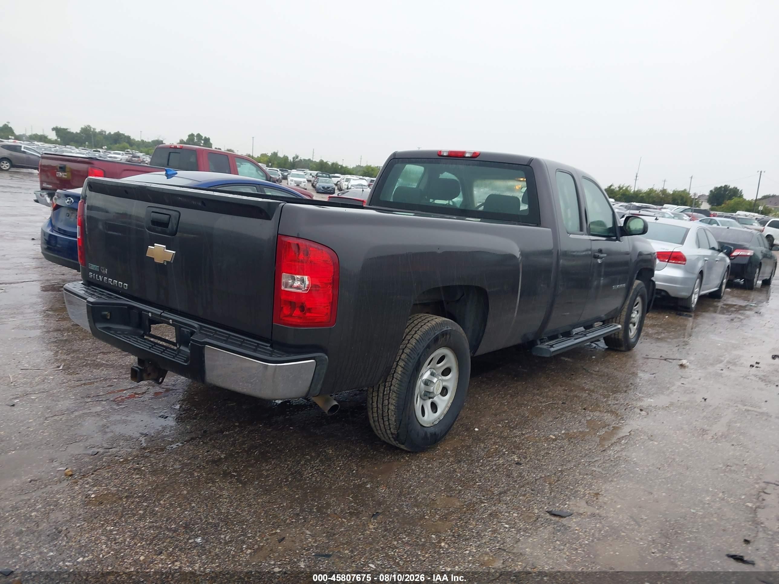 2010 Chevrolet Silverado 1500 Work Truck Gray vin: 1GCSCPE09AZ201099